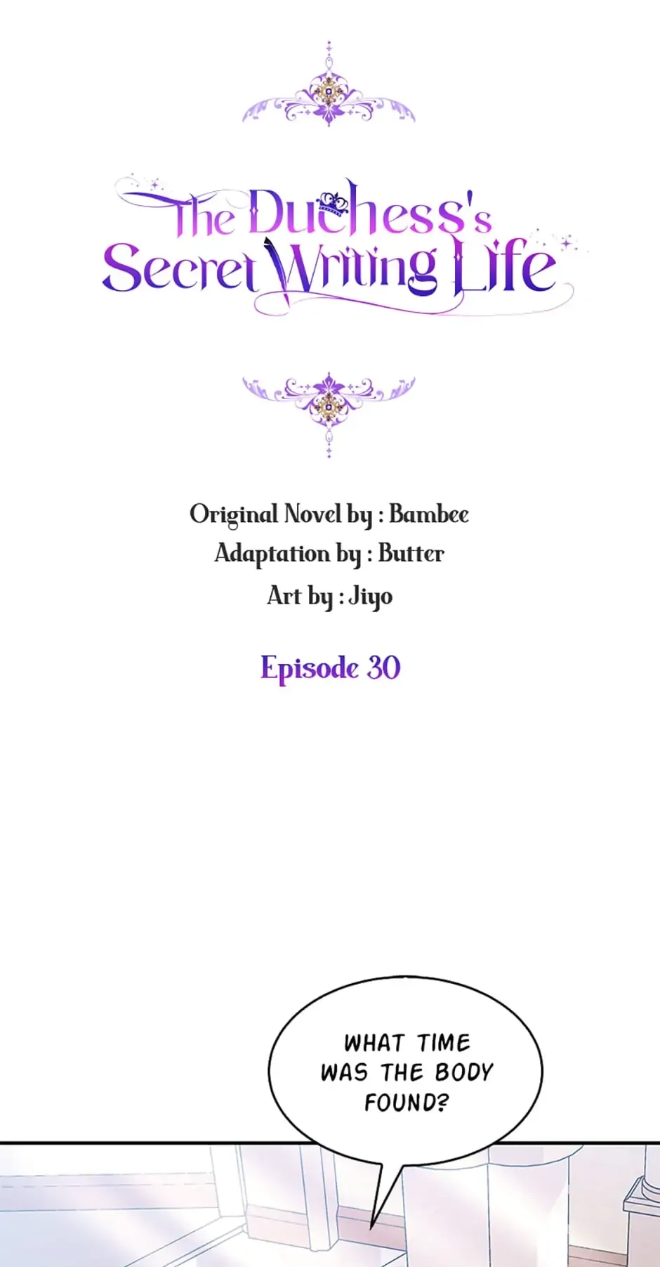 The Duchess’ Secret Writings - chapter 30 - #1