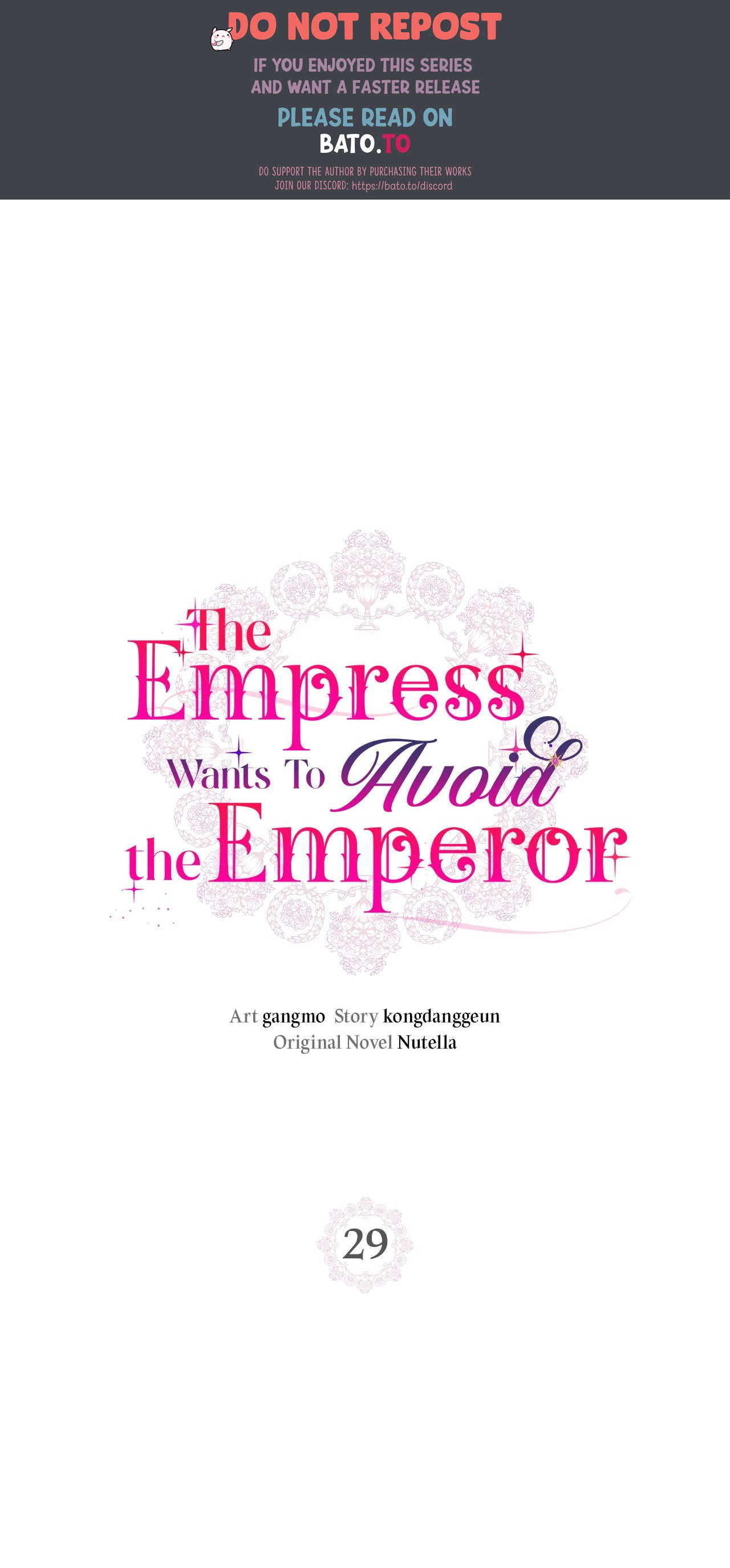 The Empress Wants To Avoid The Emperor - chapter 29 - #1
