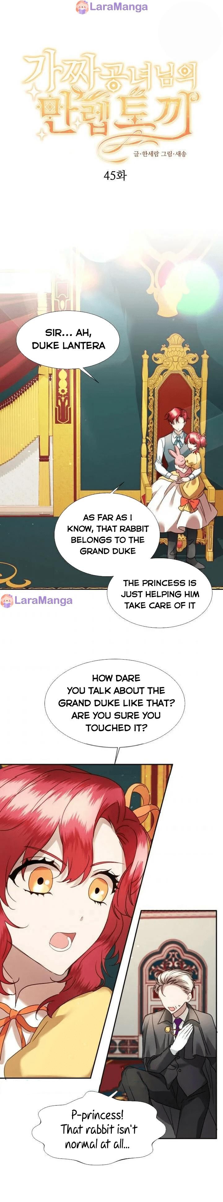 The Fake Princess' OP Bunny - chapter 45 - #1