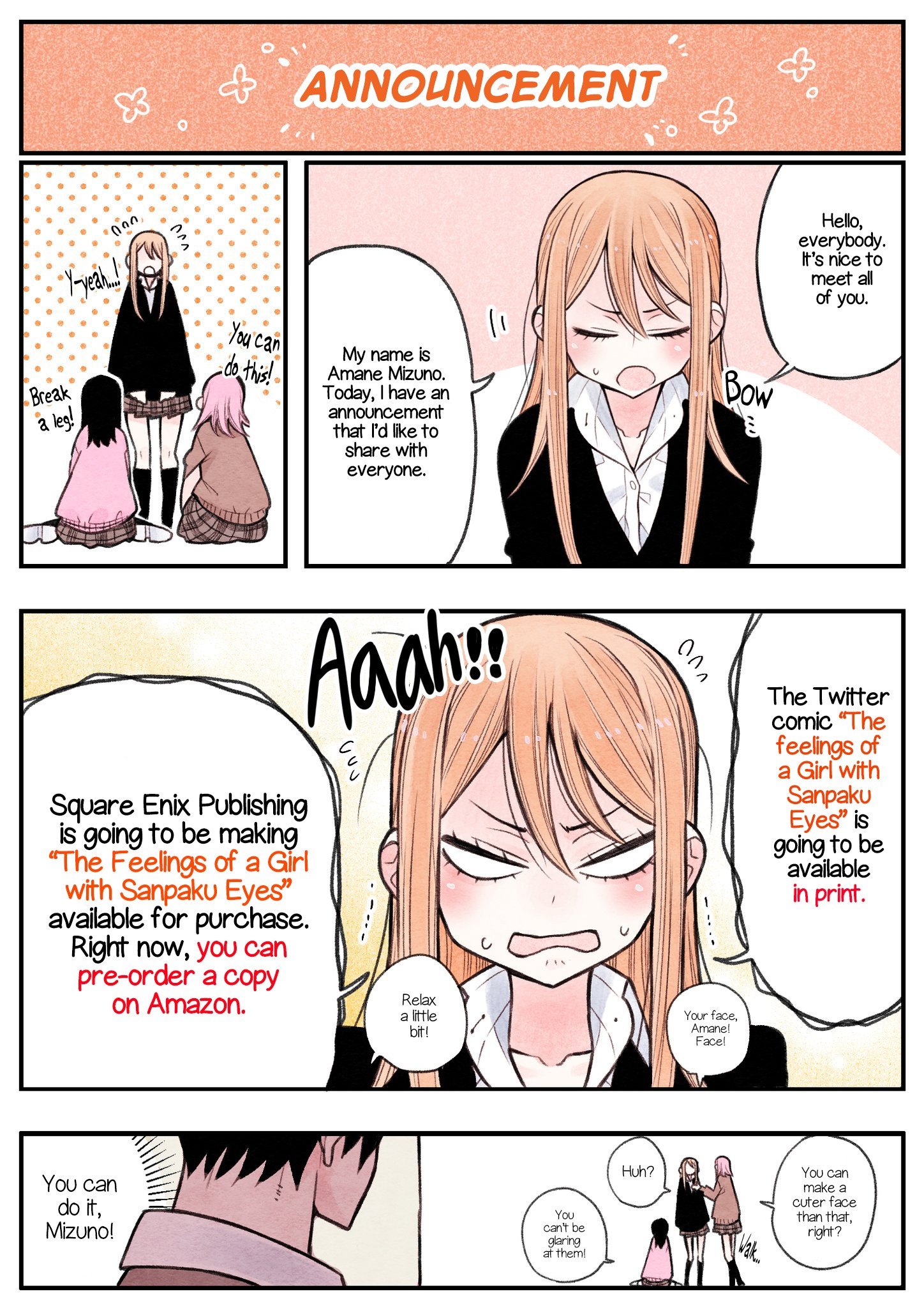 The Feelings of a Girl with Sanpaku Eyes - chapter 6.11 - #1