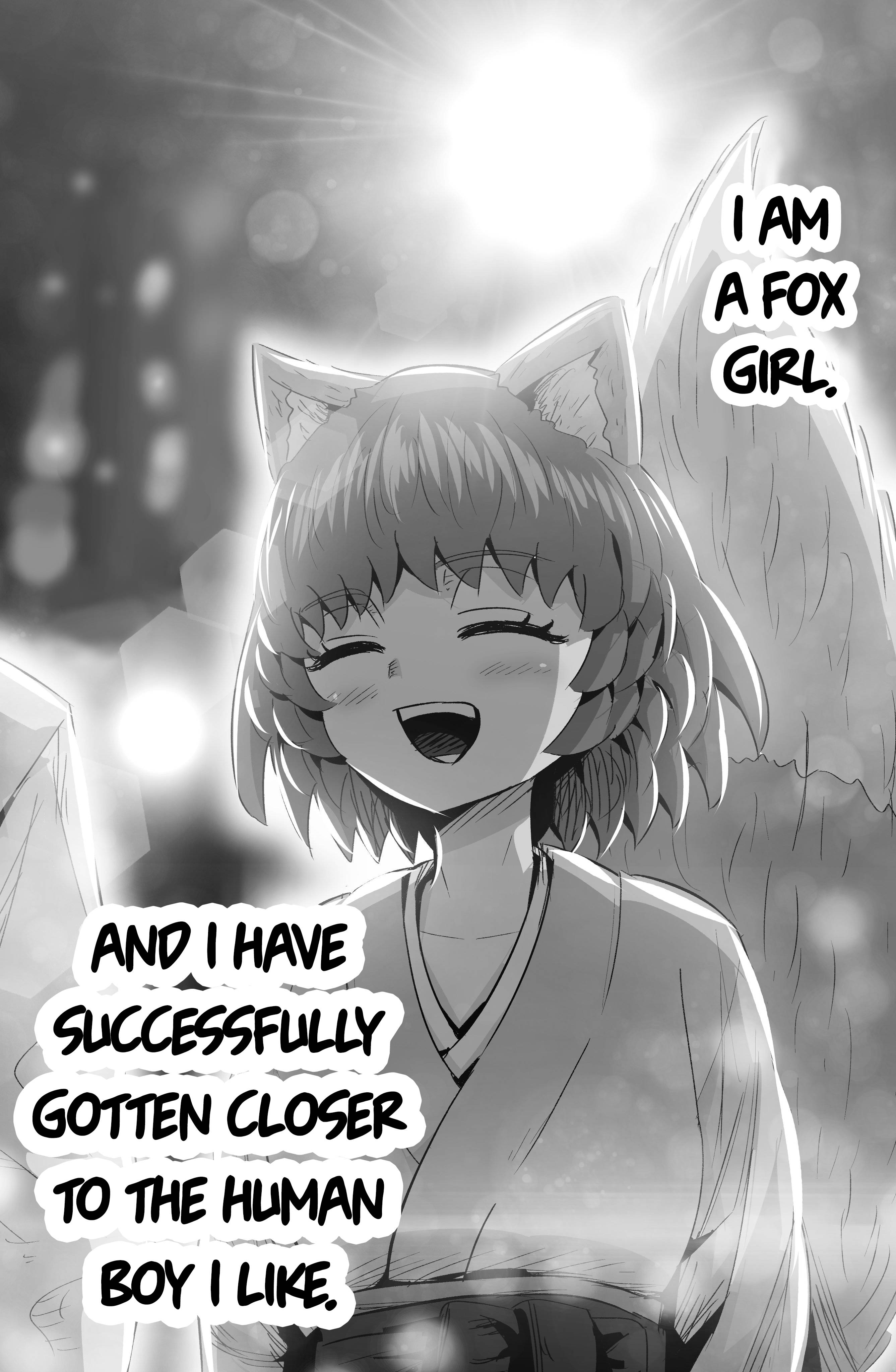 The Fox Girl Who Wants To Get Chummy With The Human Boy She Likes - chapter 15 - #2