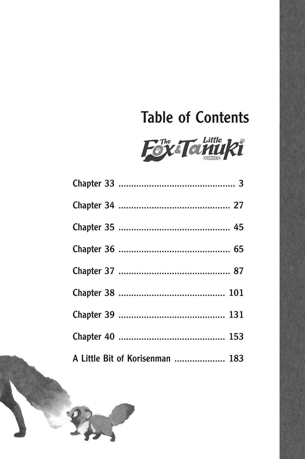 The Fox & Little Tanuki - chapter 33 - #3