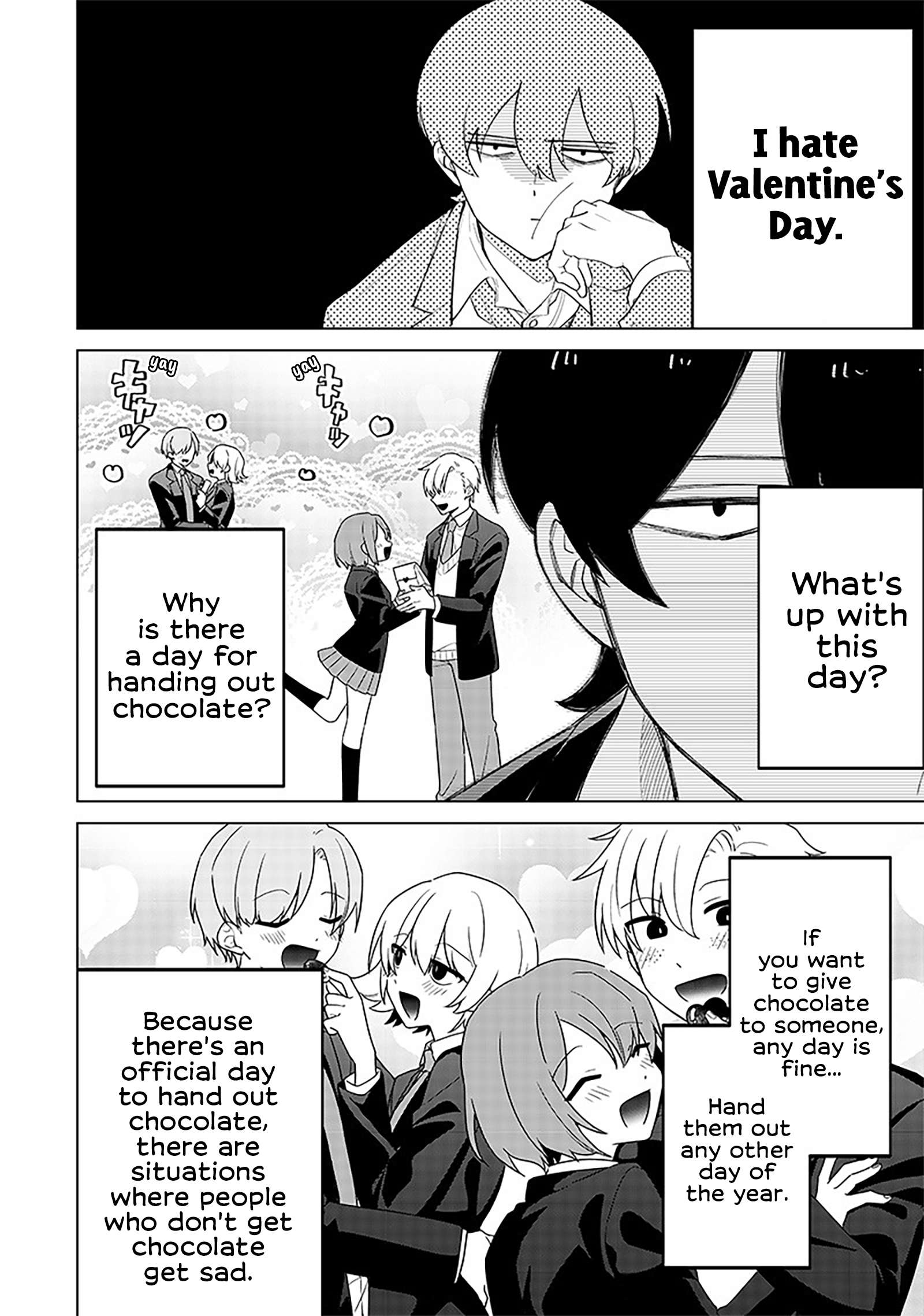 The Gals Who is Always Saying Insane Things. -My Daily Life at a Private Paranormal High School- - chapter 7 - #3