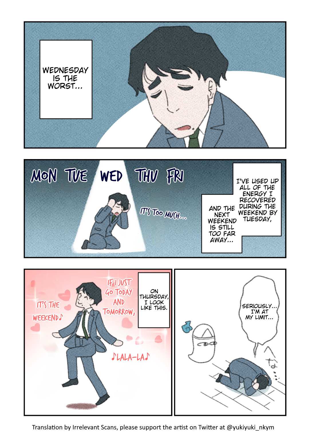 The Ghost And The Exhausted Office Worker - chapter 9 - #1