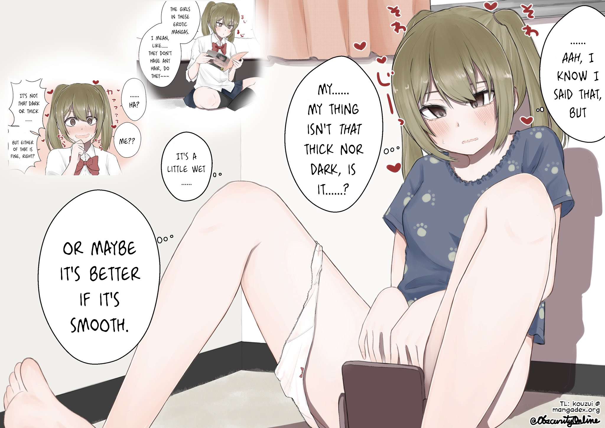 The girl I became friends with after lending each other H books - chapter 6 - #1
