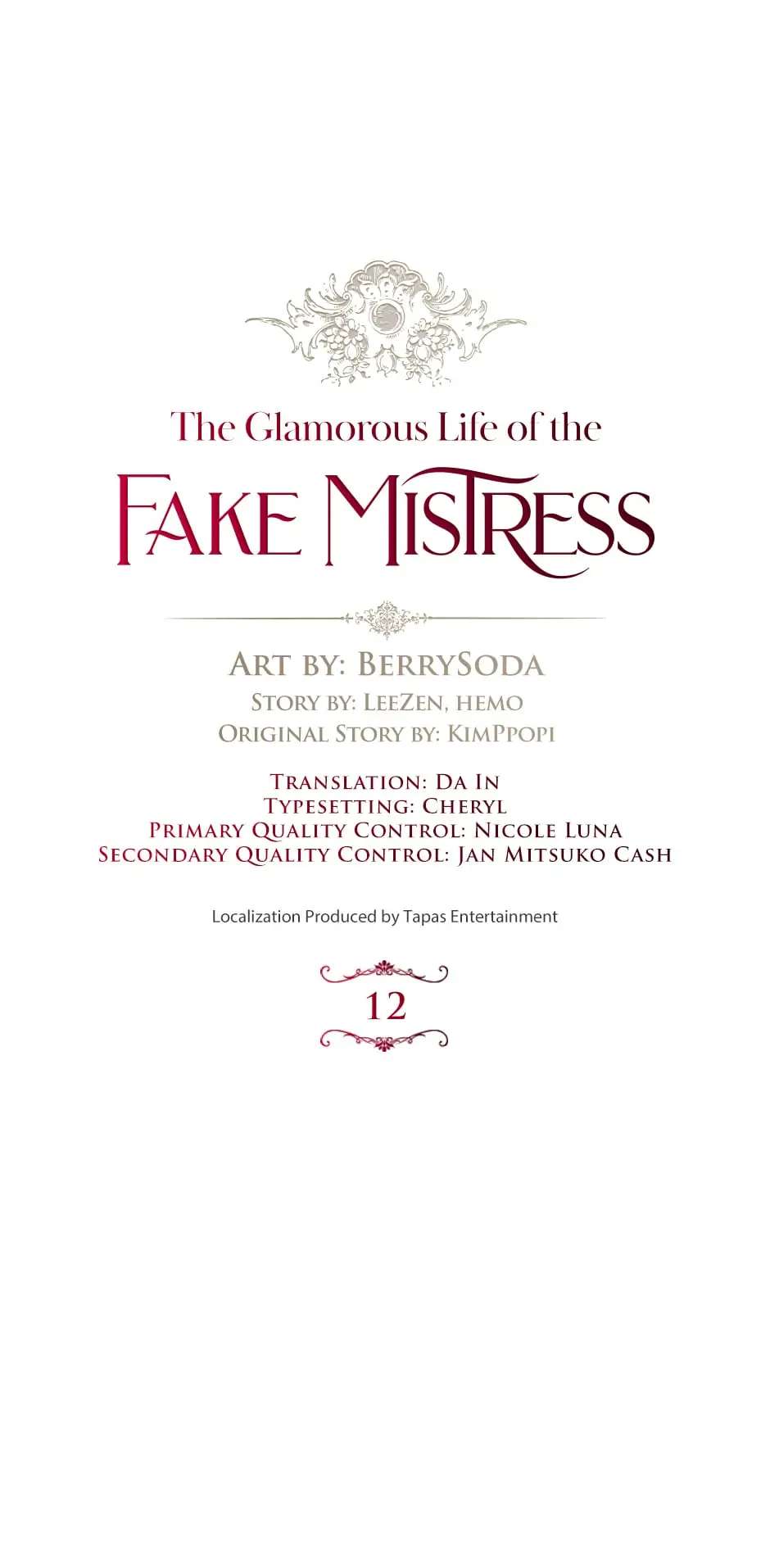 The Glamorous Life of the Fake Mistress - chapter 12 - #4