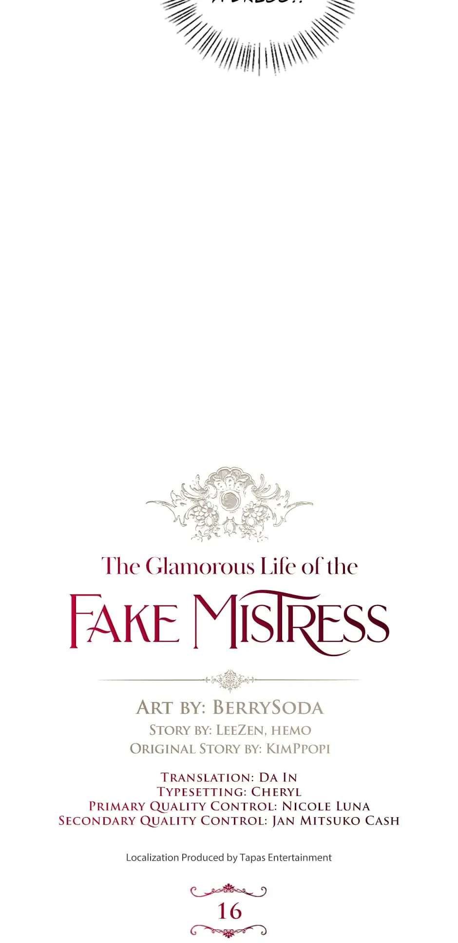 The Glamorous Life of the Fake Mistress - chapter 16 - #4