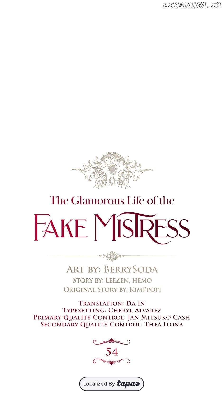 The Glamorous Life of the Fake Mistress - chapter 54 - #6