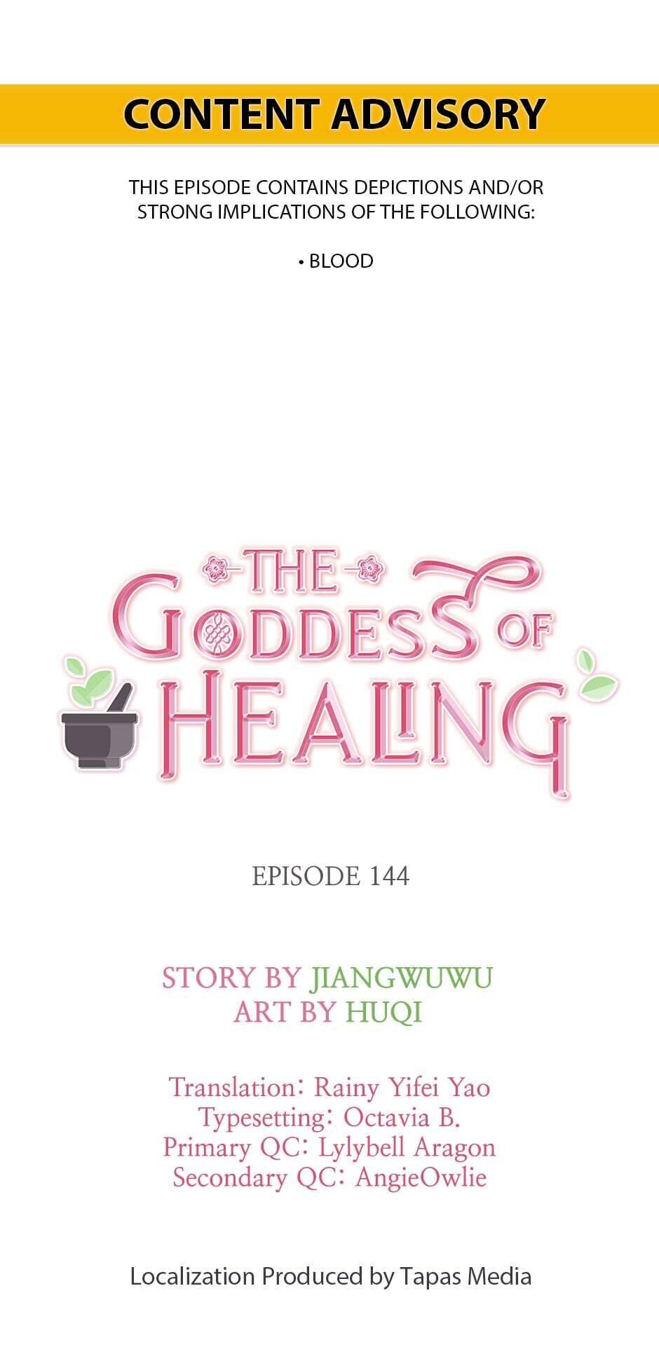 The Goddess of Healing - chapter 144 - #1