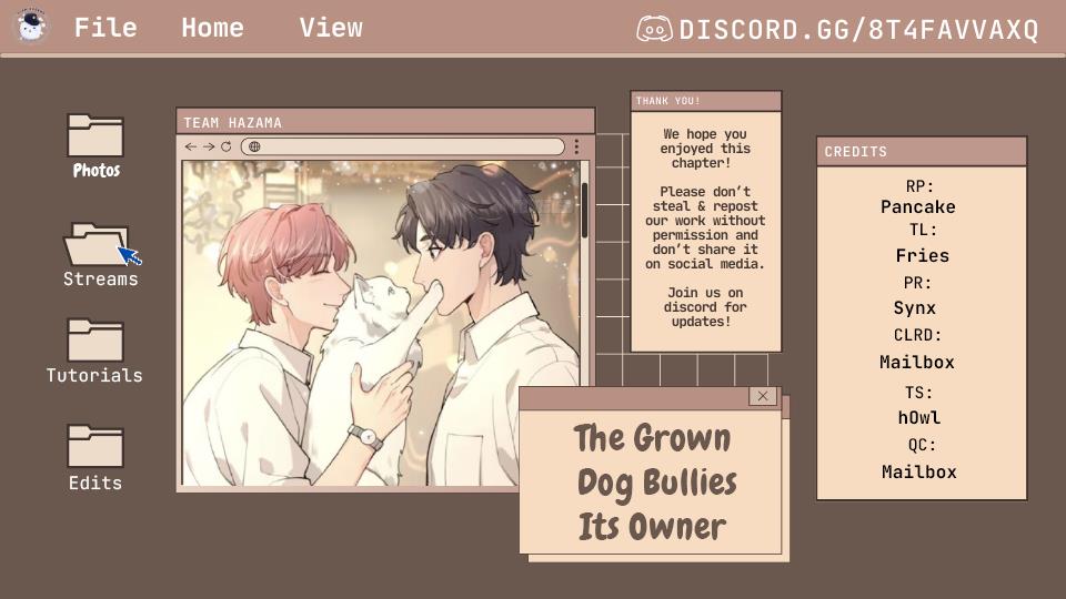 The Grown Dog Bullies Its Owner - chapter 7 - #1