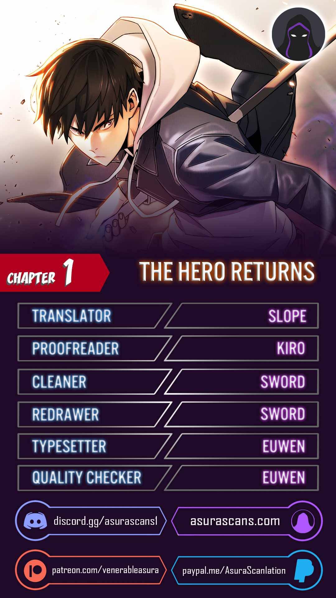 The Hero Returns - chapter 1 - #1