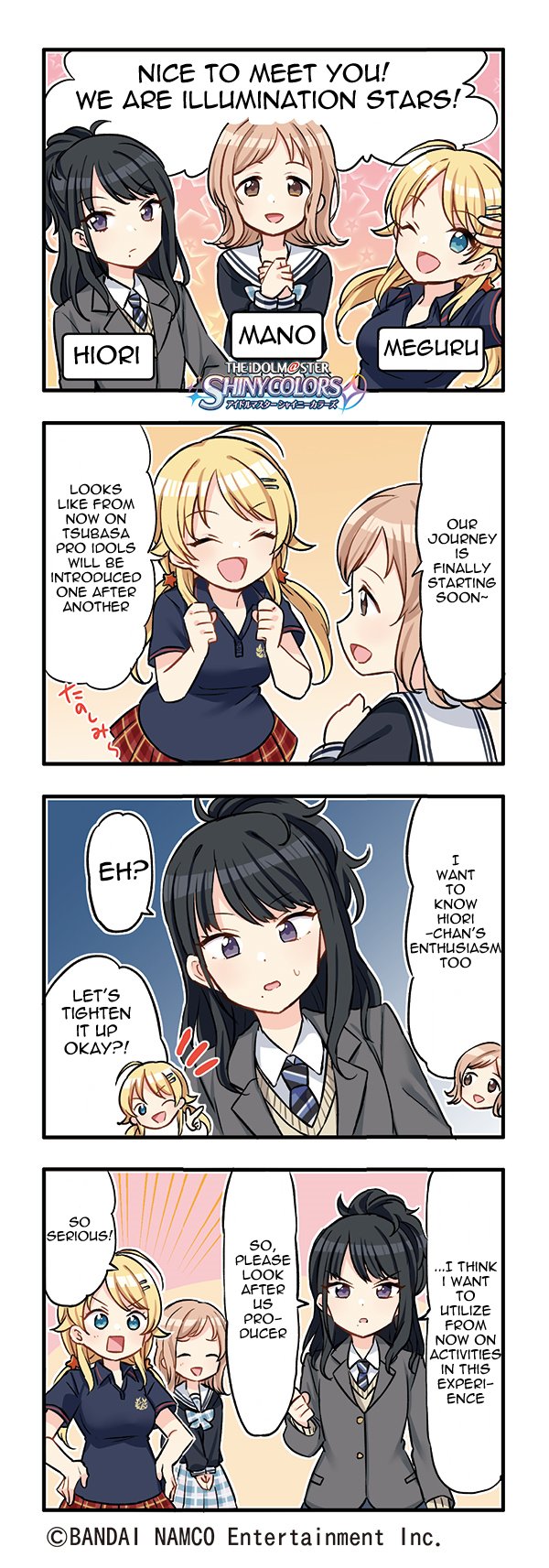 The Idolm@Ster: Shiny Colors (4koma) - chapter 1 - #1