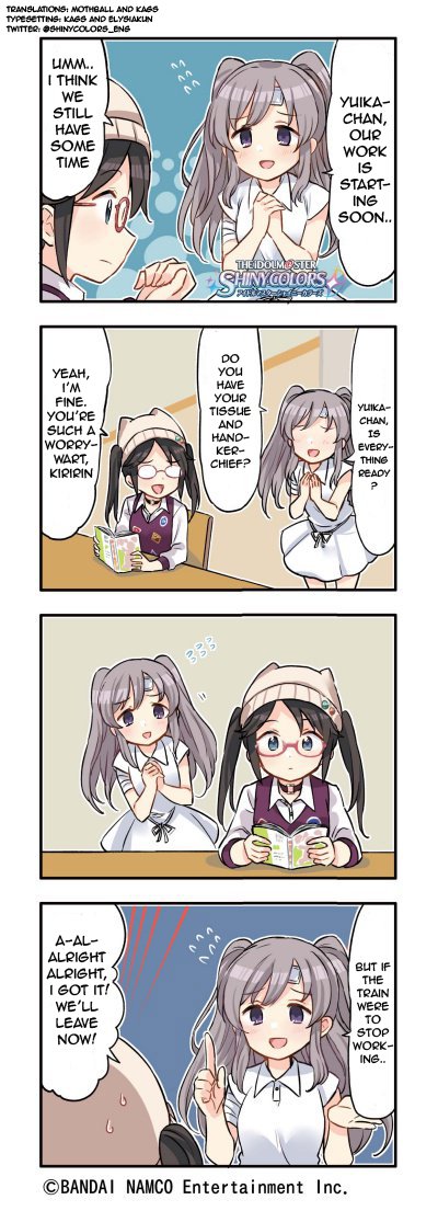 The Idolm@Ster: Shiny Colors (4koma) - chapter 11 - #1