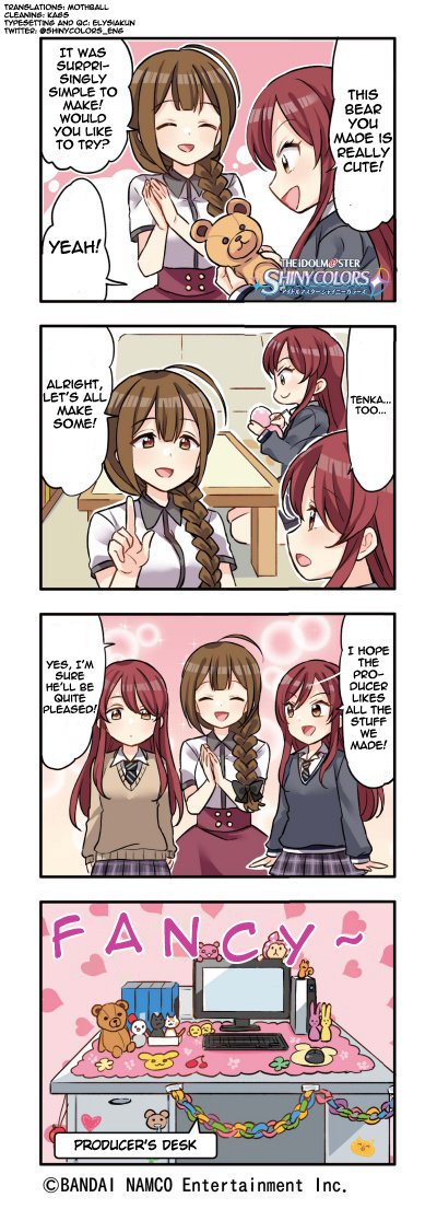 The Idolm@Ster: Shiny Colors (4koma) - chapter 16 - #1