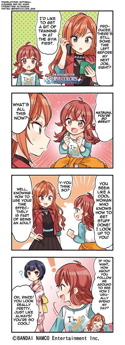 The Idolm@Ster: Shiny Colors (4koma) - chapter 18 - #1