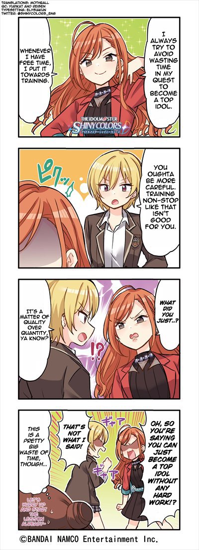 The Idolm@Ster: Shiny Colors (4koma) - chapter 22 - #1
