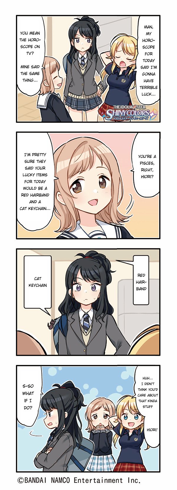 The Idolm@Ster: Shiny Colors (4koma) - chapter 4 - #1