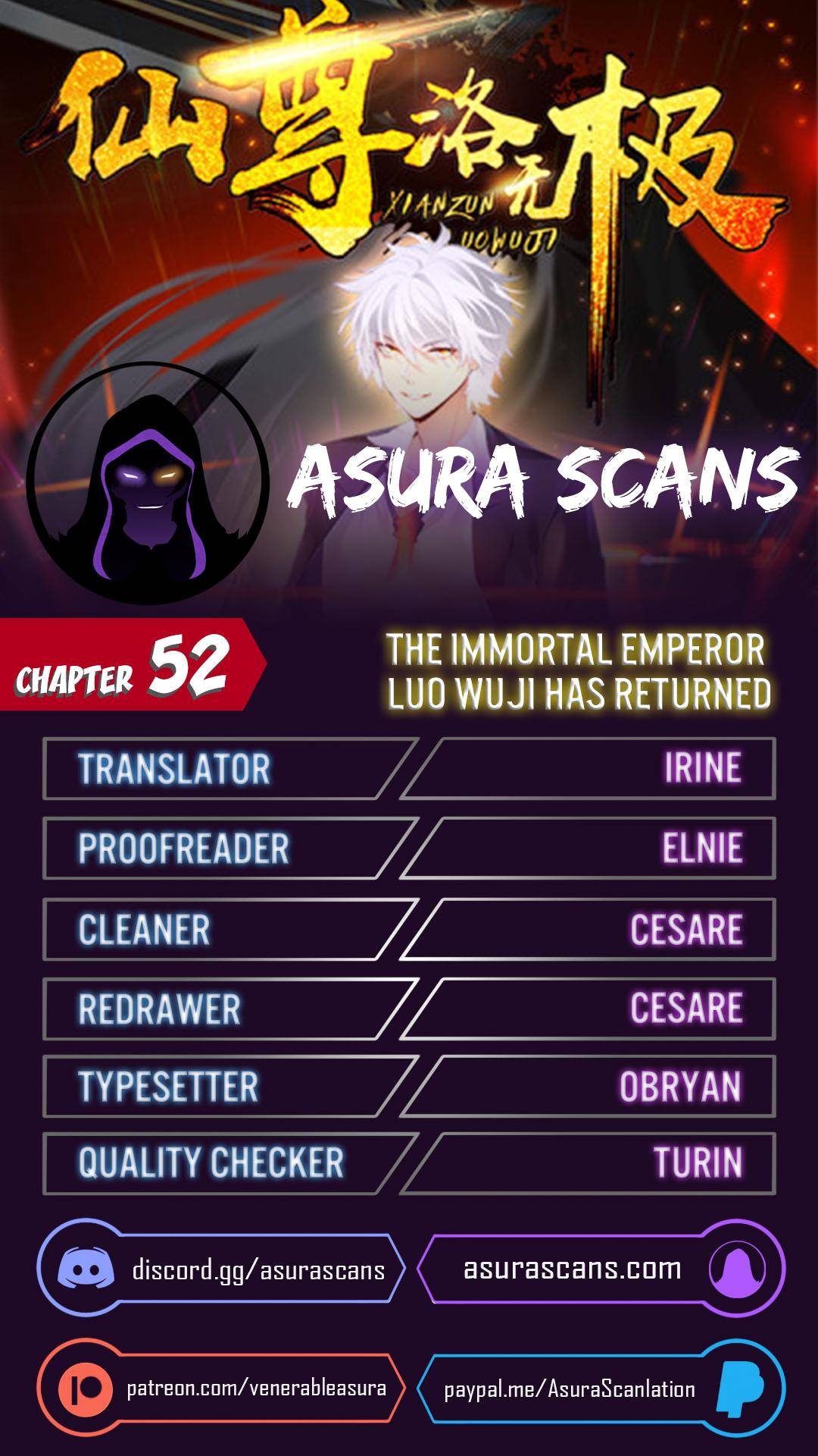 The Immortal Emperor Luo Wuji Has Returned - chapter 52 - #1