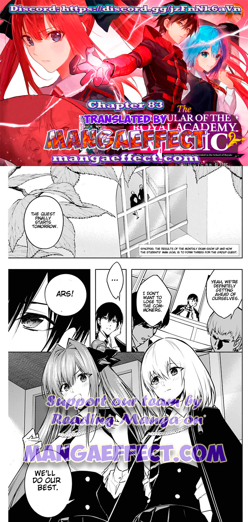 The Irregular of the Royal Academy of Magic - chapter 83 - #1