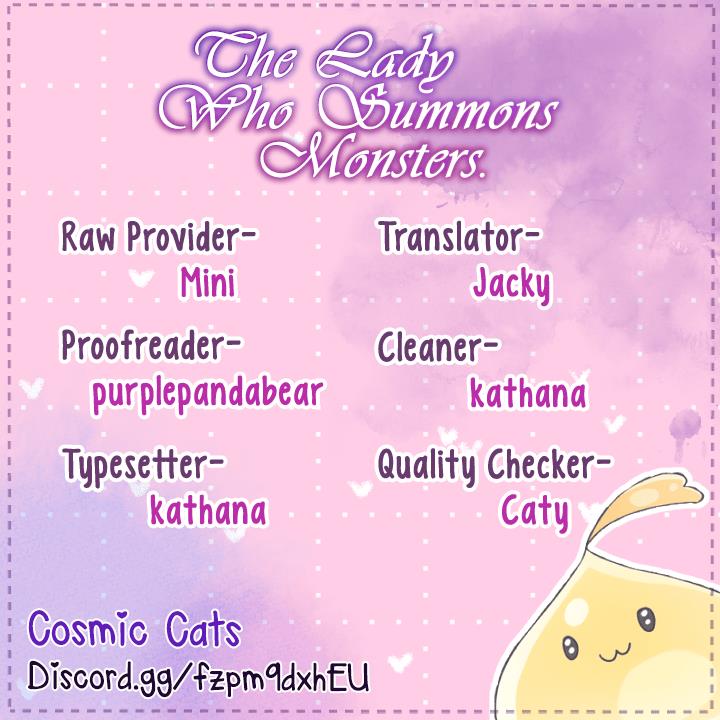 The Lady Who Summons Monsters. - chapter 5 - #1