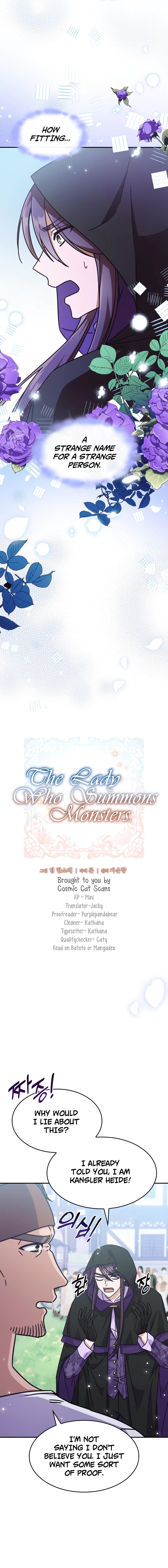 The Lady Who Summons Monsters. - chapter 5 - #5
