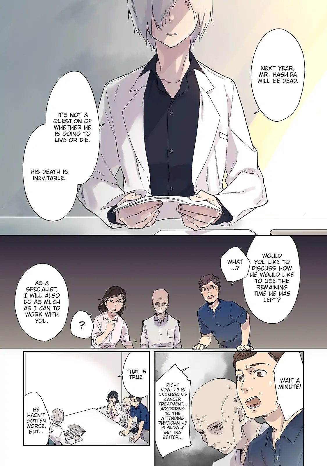 The Last Doctors Think of You Whenever They Look up to Cherry Blossoms - chapter 1 - #5