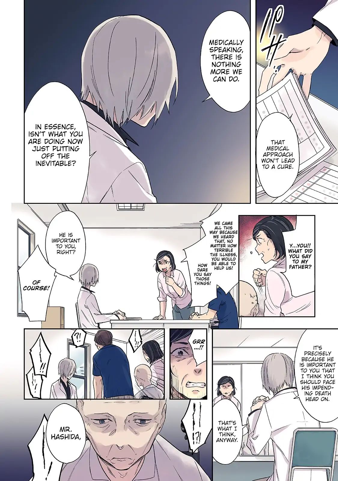 The Last Doctors Think of You Whenever They Look up to Cherry Blossoms - chapter 1 - #6