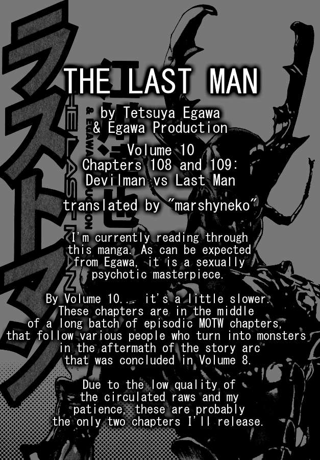 THE LAST MAN - chapter 108 - #1