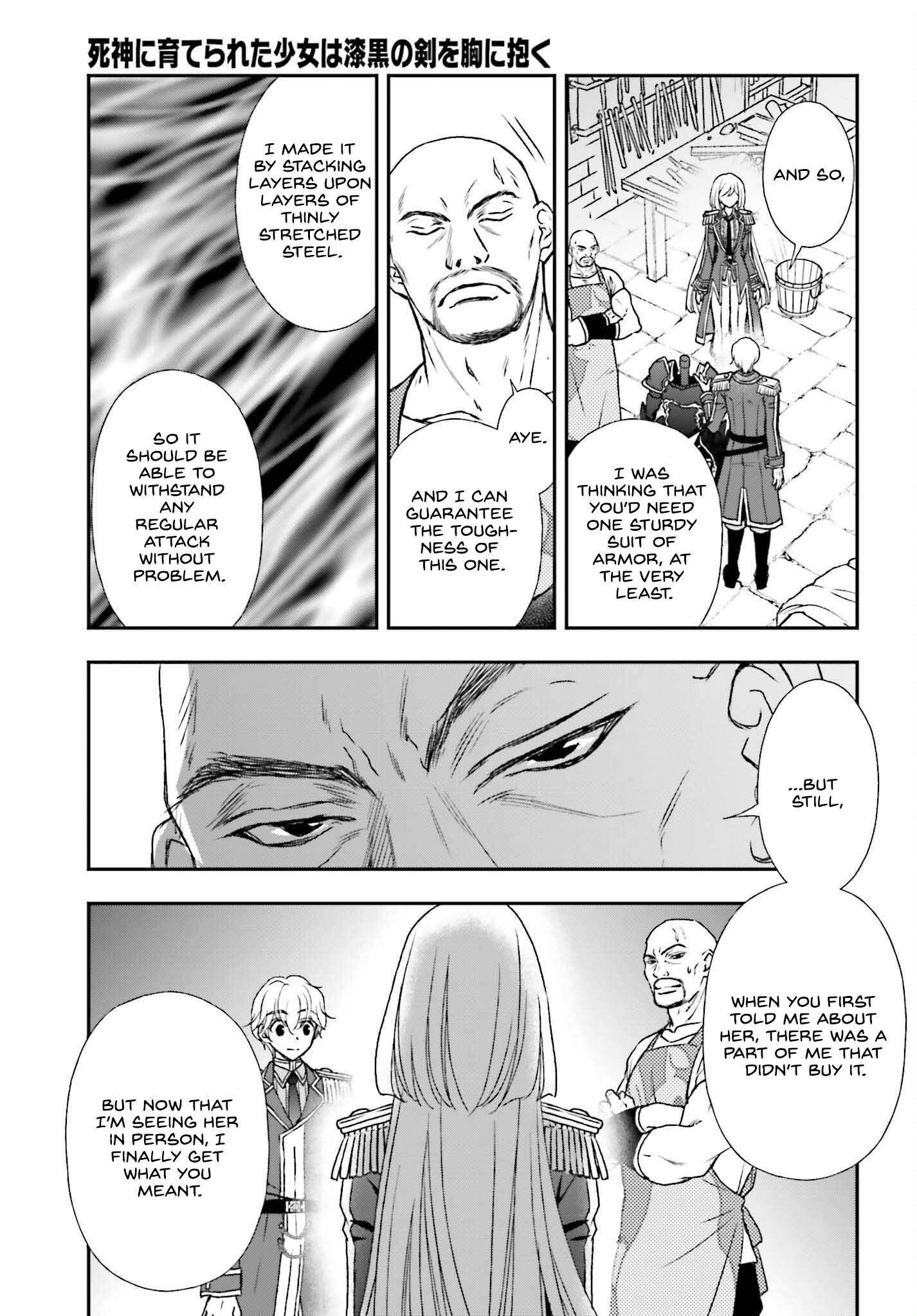 The Little Girl Raised by Death Hold the Sword of Death Tight - chapter 33 - #3