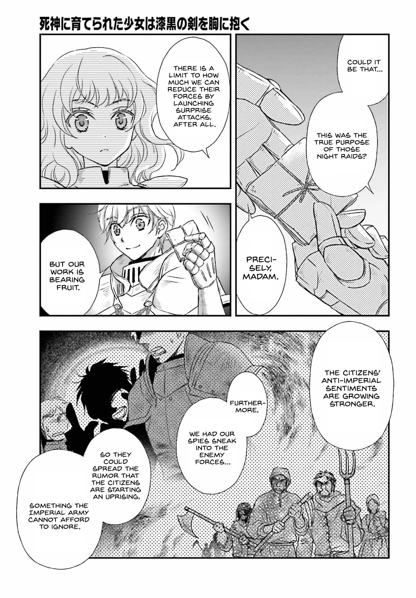 The Little Girl Raised by Death Hold the Sword of Death Tight - chapter 34 - #4