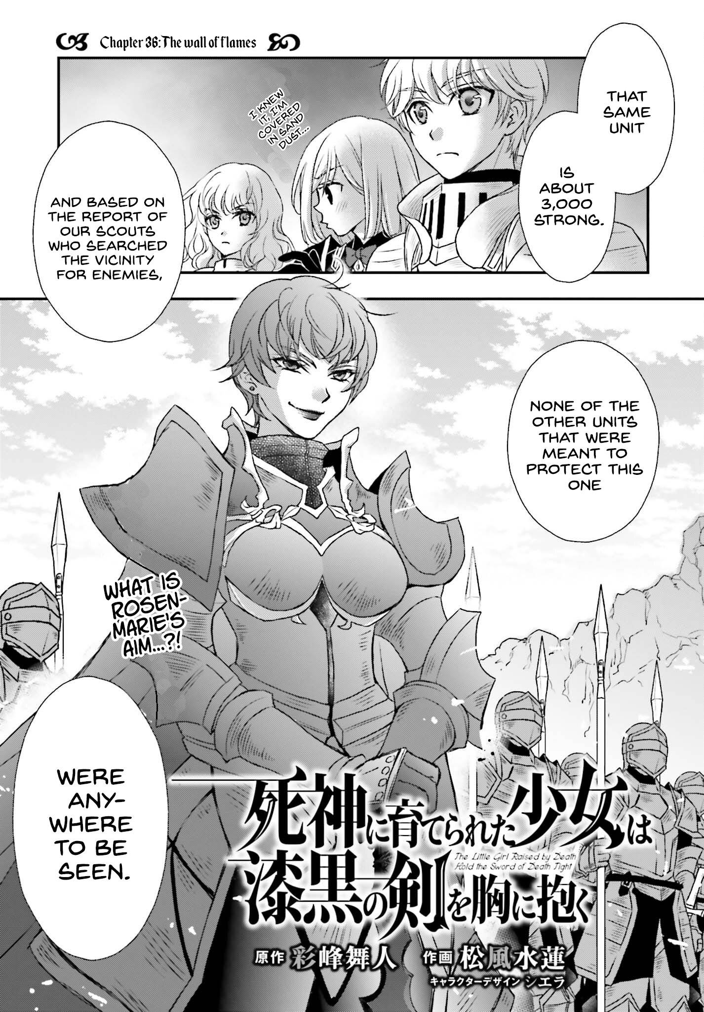 The Little Girl Raised by Death Hold the Sword of Death Tight - chapter 36 - #3