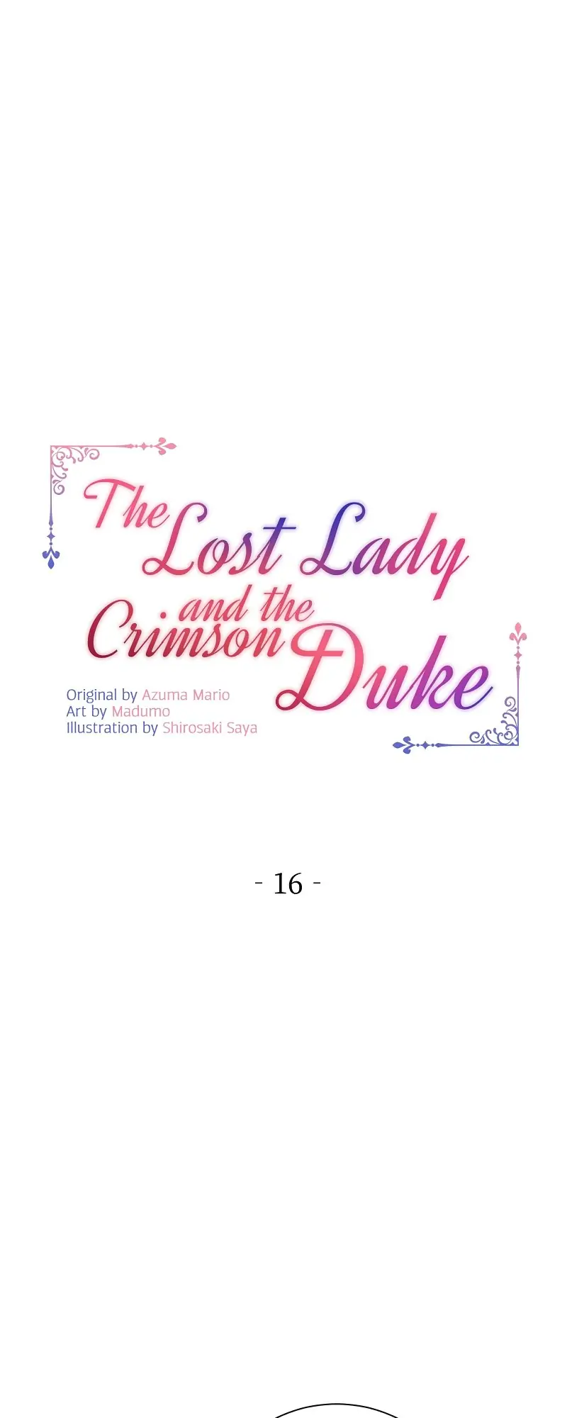 The Lost Lady And The Crimson Duke - chapter 16 - #1