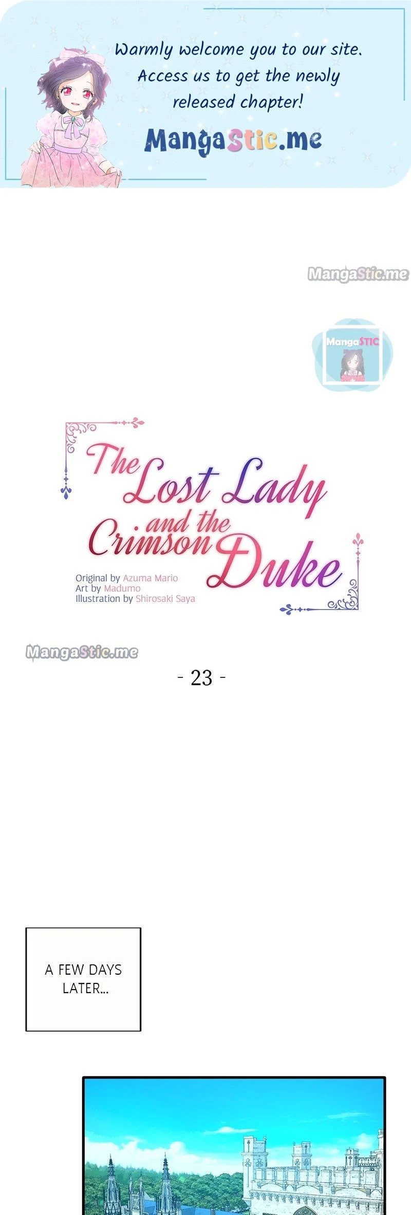 The Lost Lady And The Crimson Duke - chapter 23 - #1