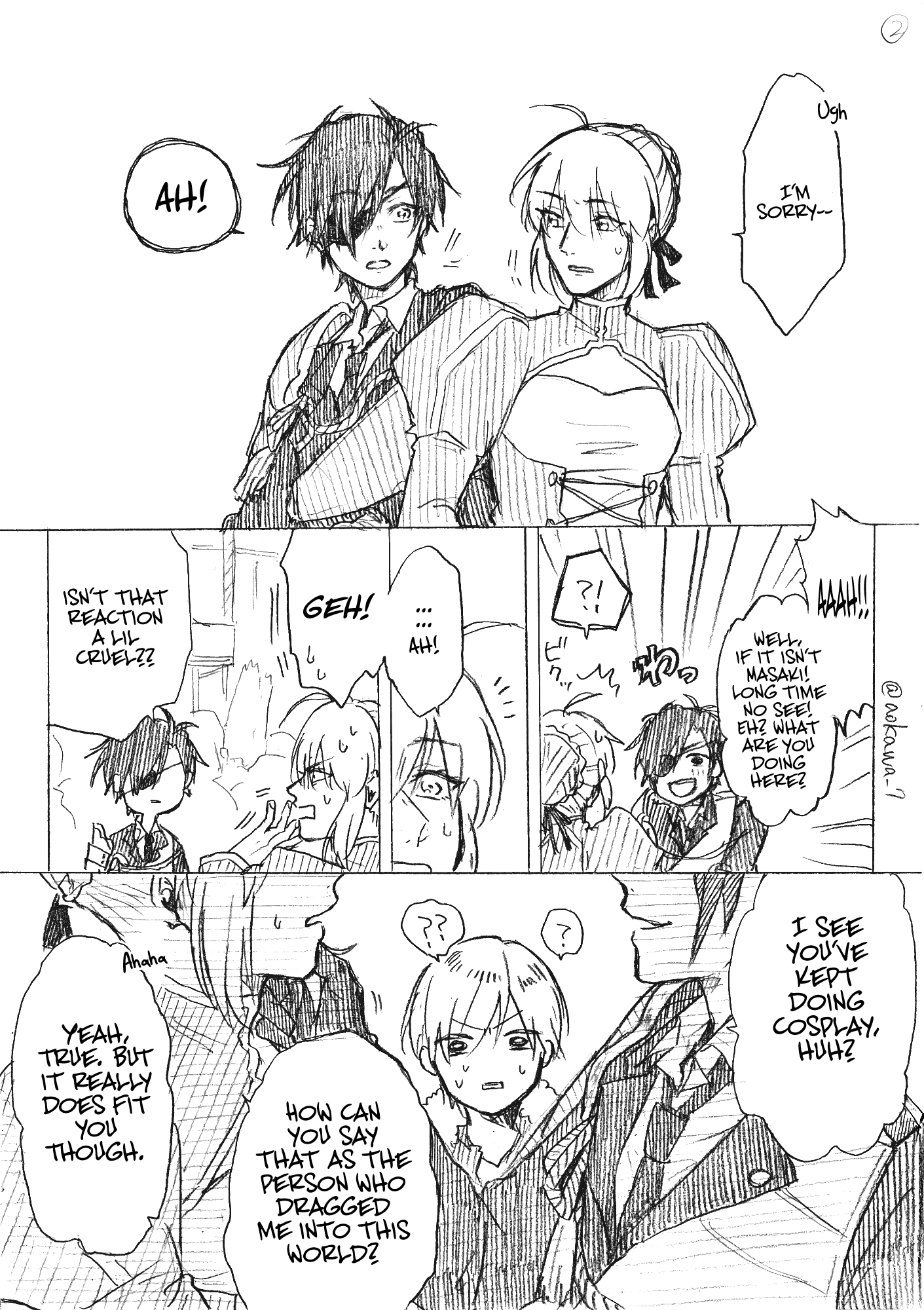 The Manga Where a Crossdressing Cosplayer Gets a Brother - chapter 2.1 - #3