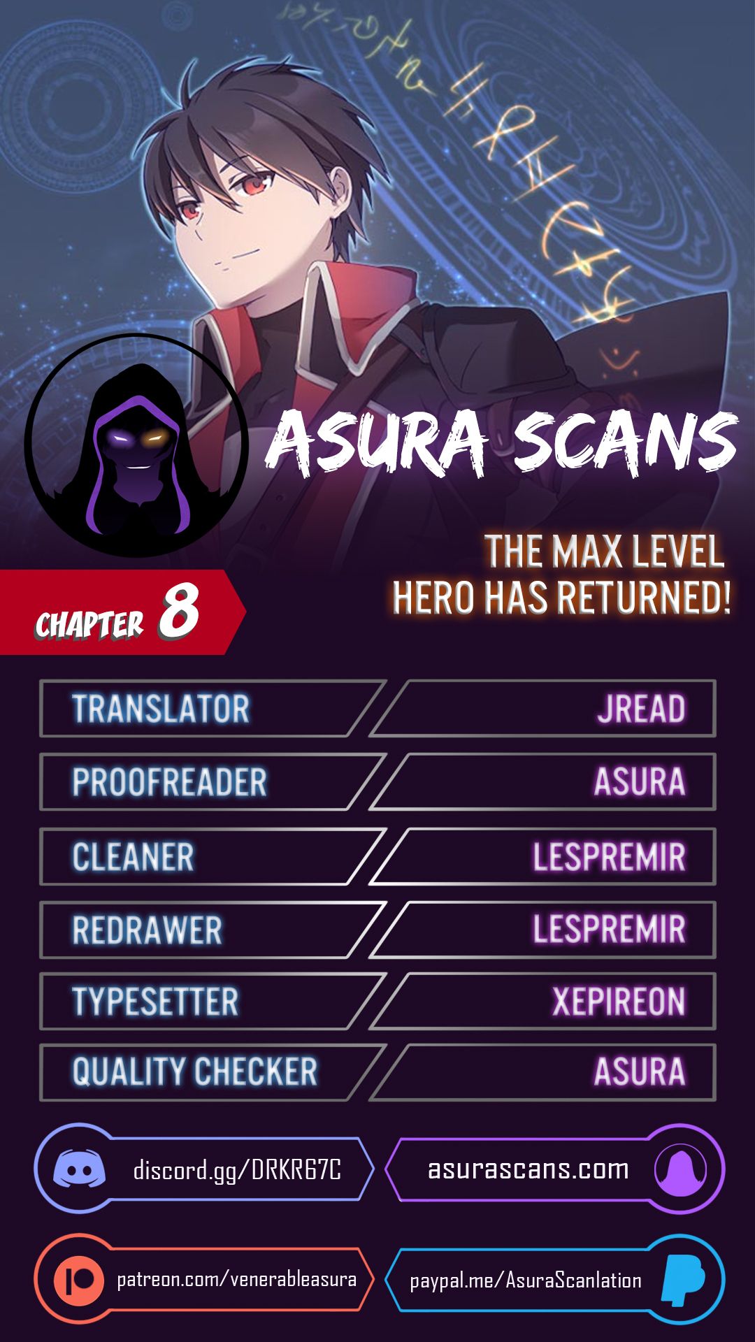 The MAX leveled hero will return! - chapter 8 - #1