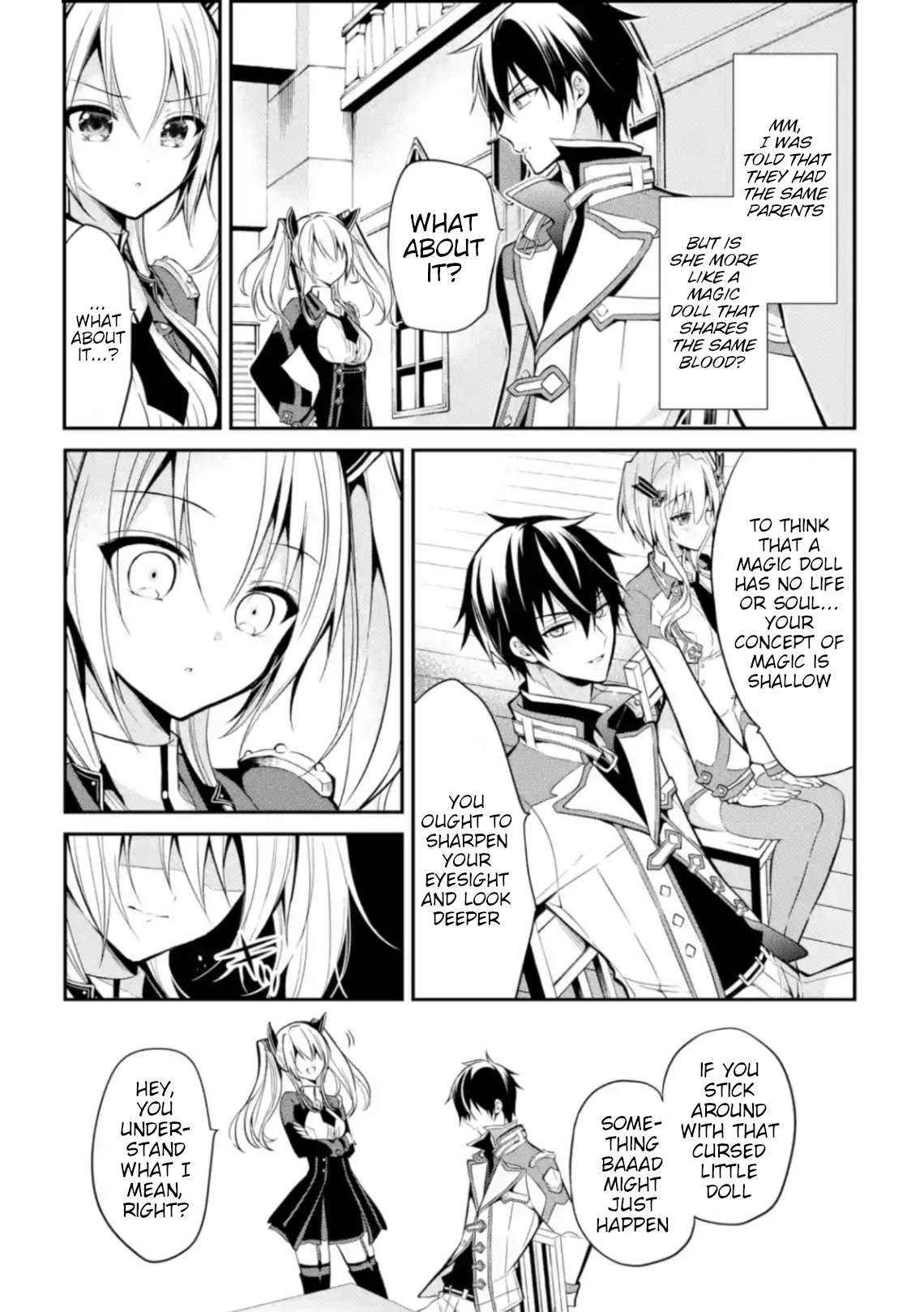 The Misfit of Demon King Academy - chapter 4 - #3