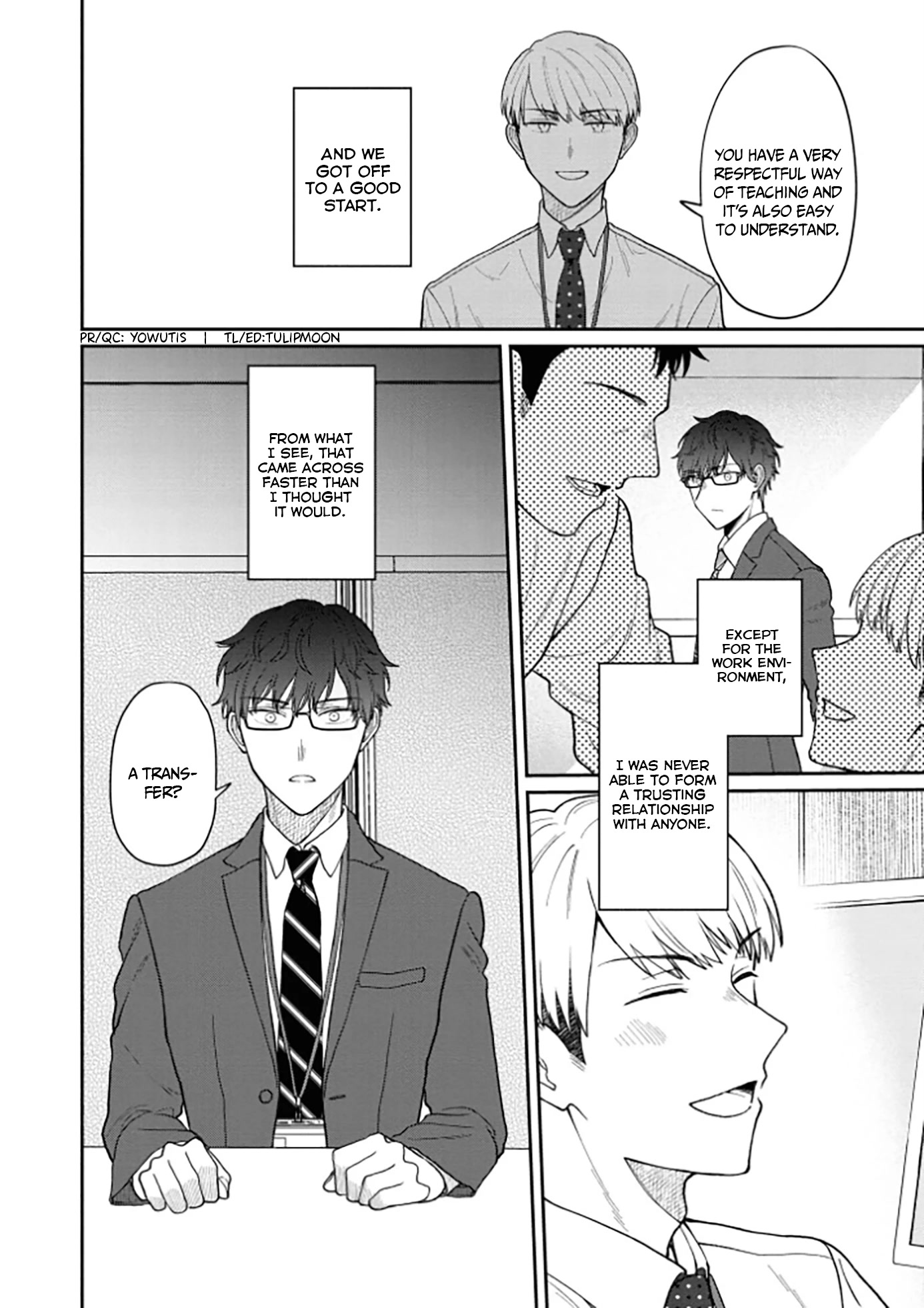 The New-Hire Who Could "Read" Emotions and the Unsociable Senpai - chapter 10 - #3