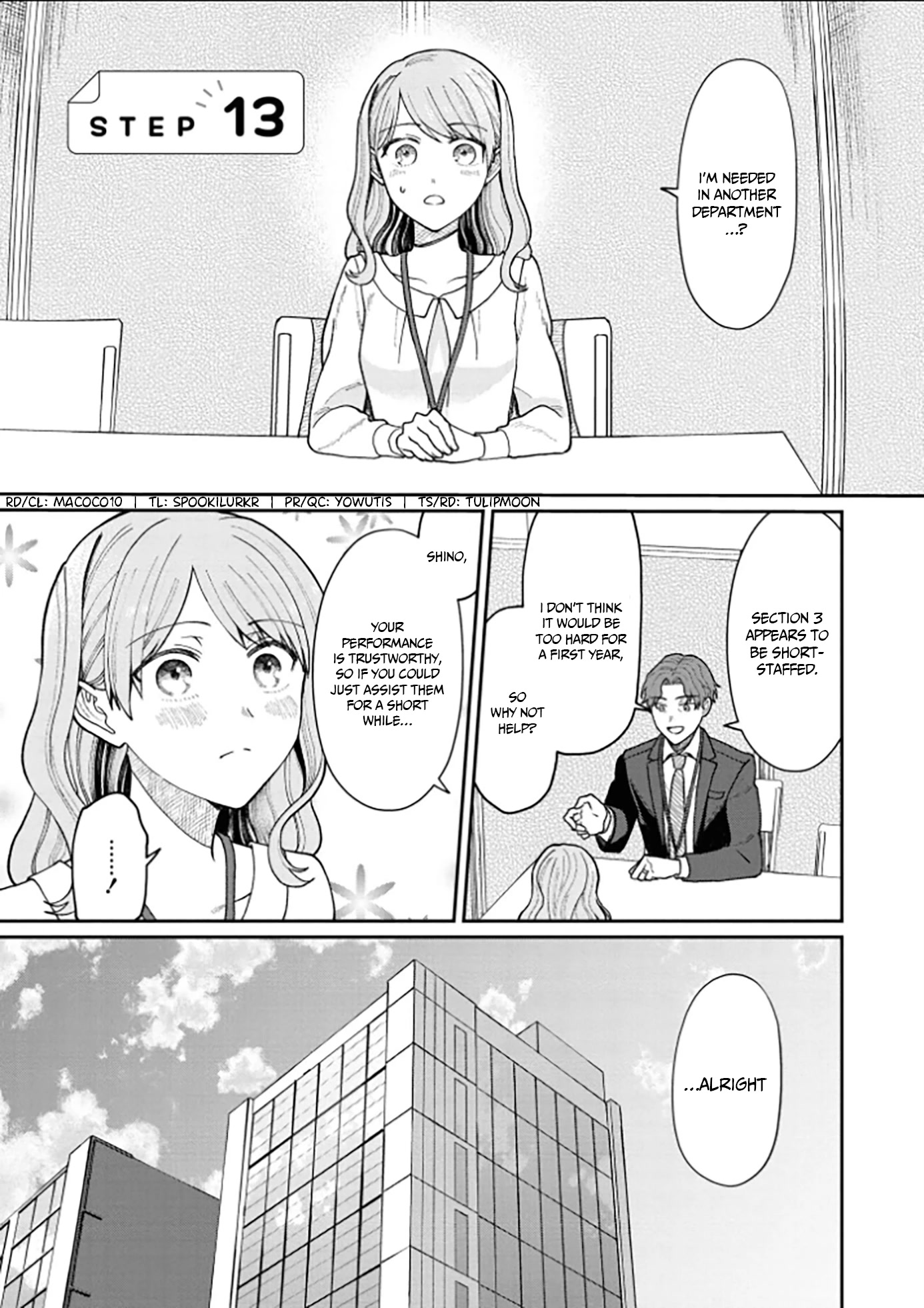 The New-Hire Who Could "Read" Emotions and the Unsociable Senpai - chapter 13 - #2