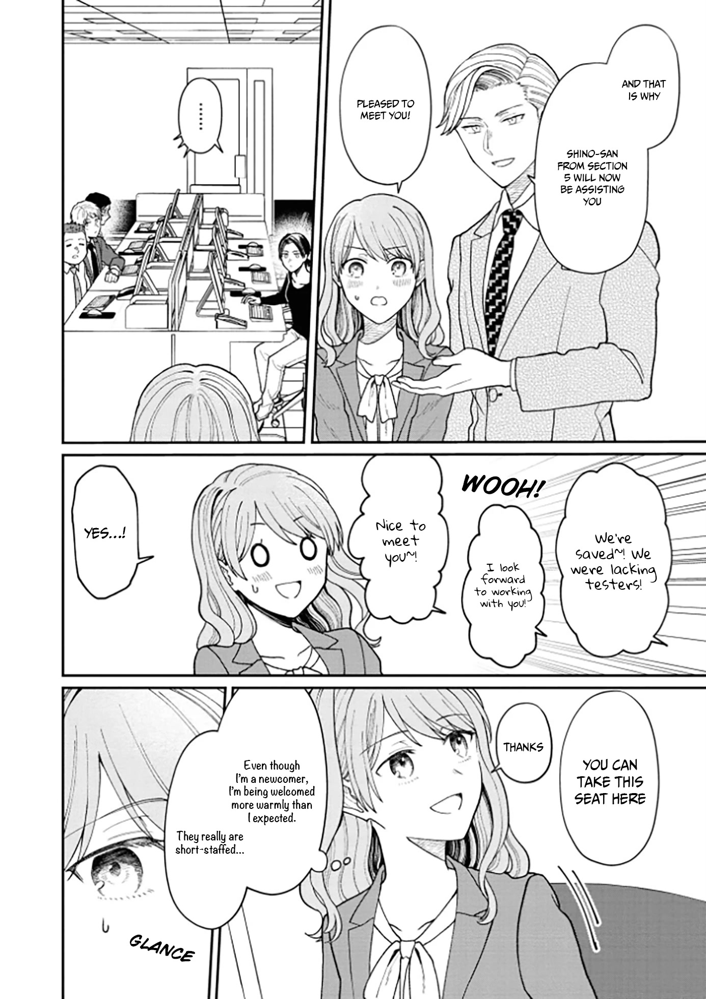 The New-Hire Who Could "Read" Emotions and the Unsociable Senpai - chapter 13 - #3