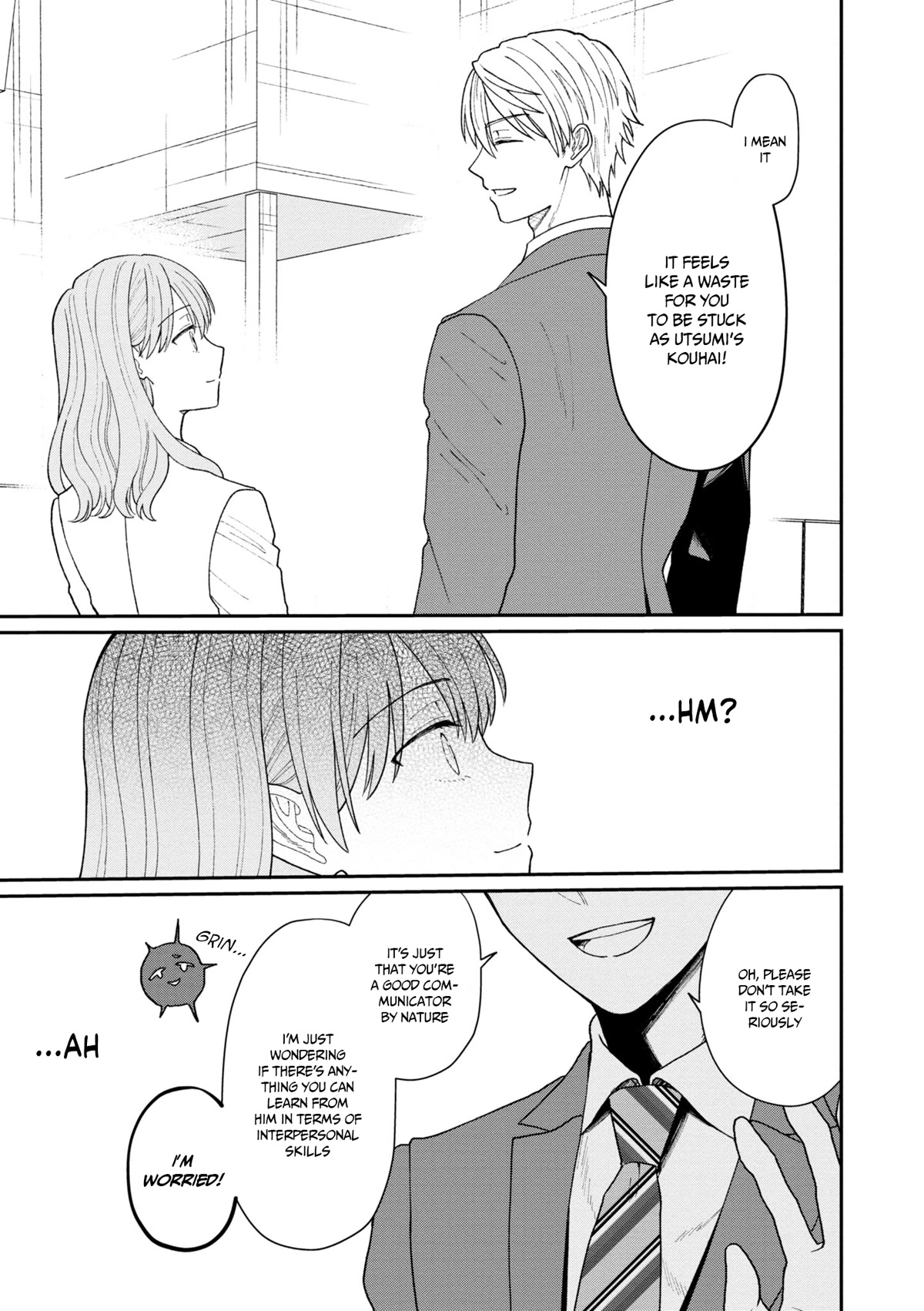 The New-Hire Who Could "Read" Emotions and the Unsociable Senpai - chapter 18 - #4