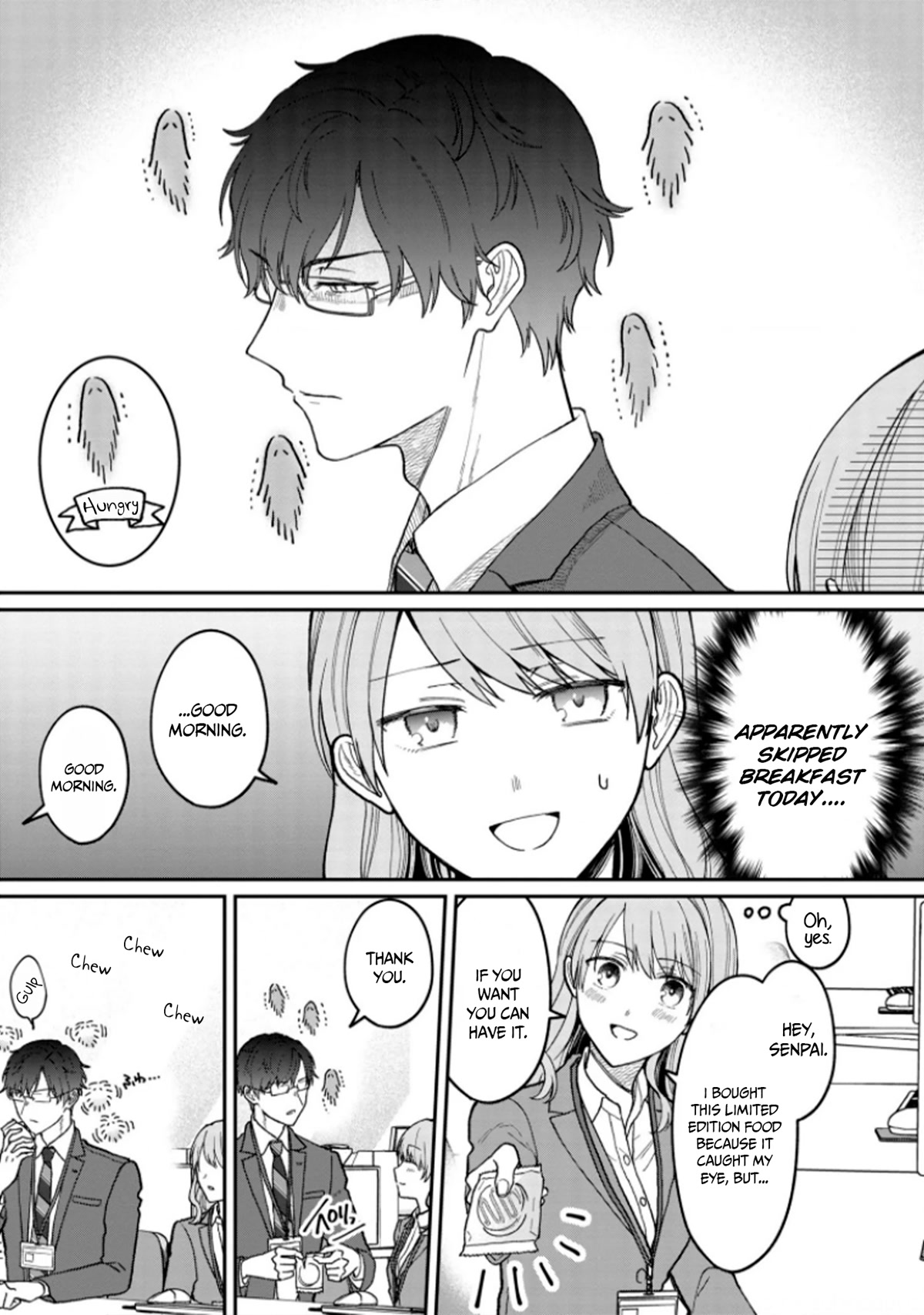 The New-Hire Who Could "Read" Emotions and the Unsociable Senpai - chapter 2 - #3