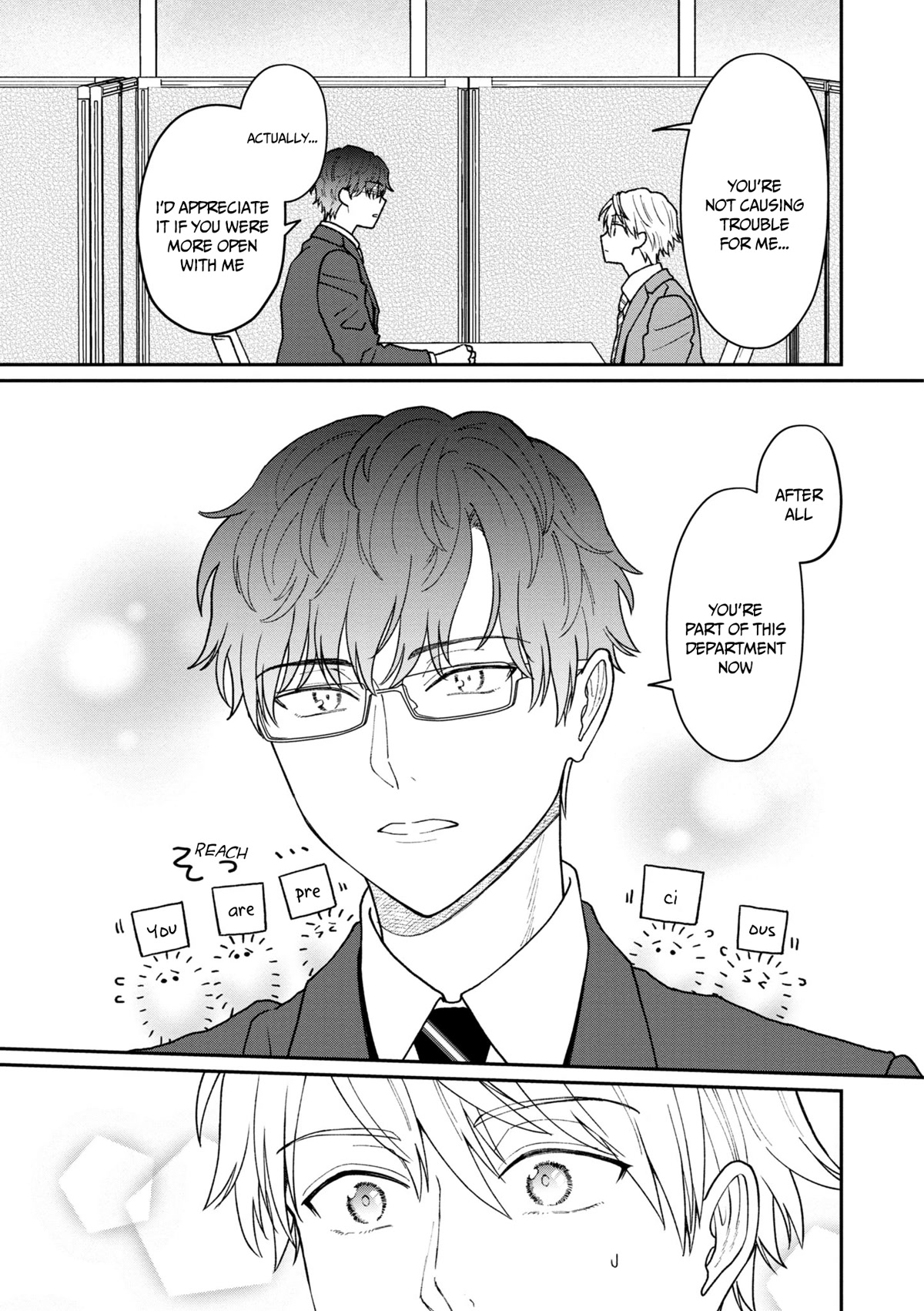 The New-Hire Who Could "Read" Emotions and the Unsociable Senpai - chapter 21 - #6