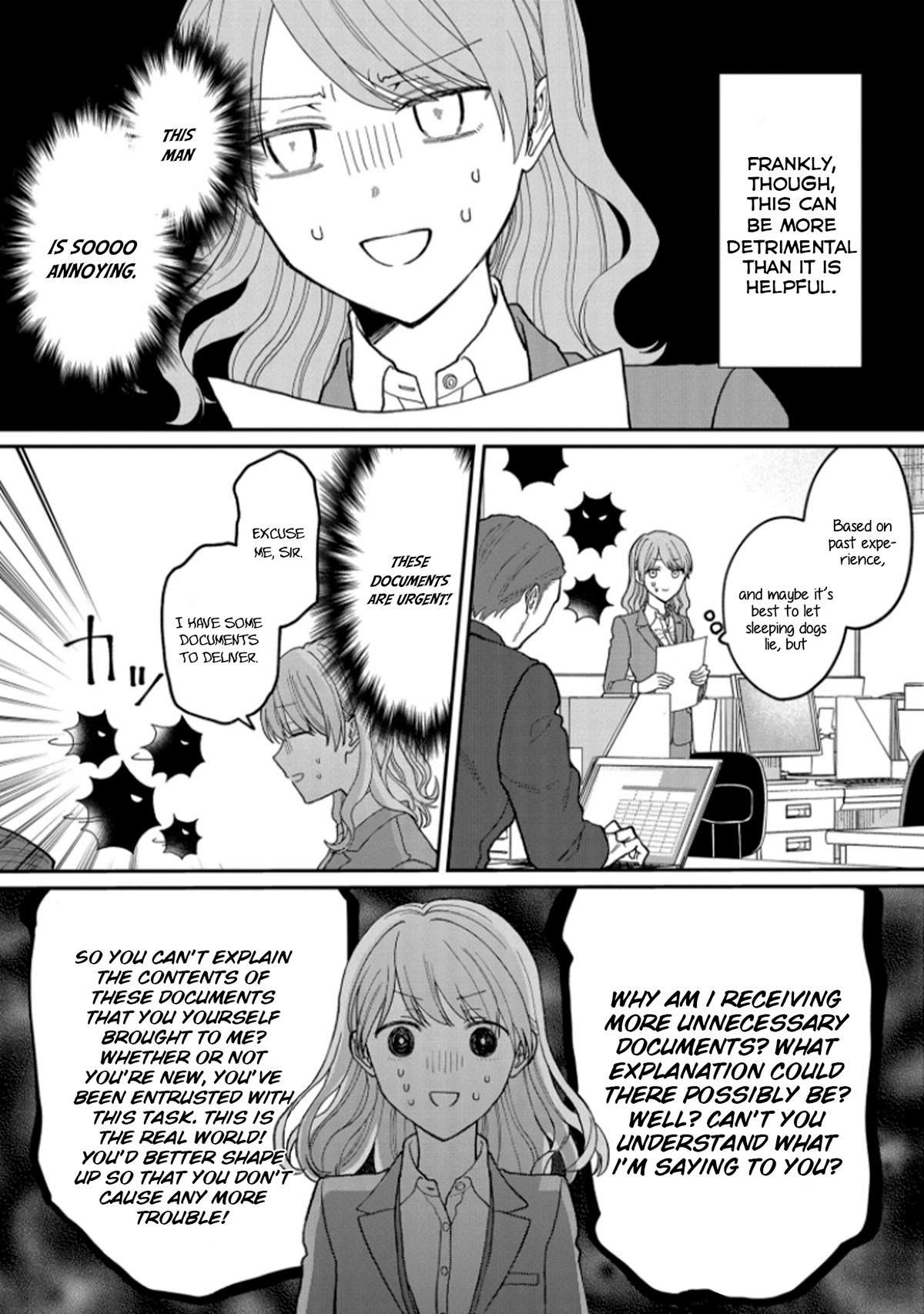 The New-Hire Who Could "Read" Emotions and the Unsociable Senpai - chapter 3 - #2
