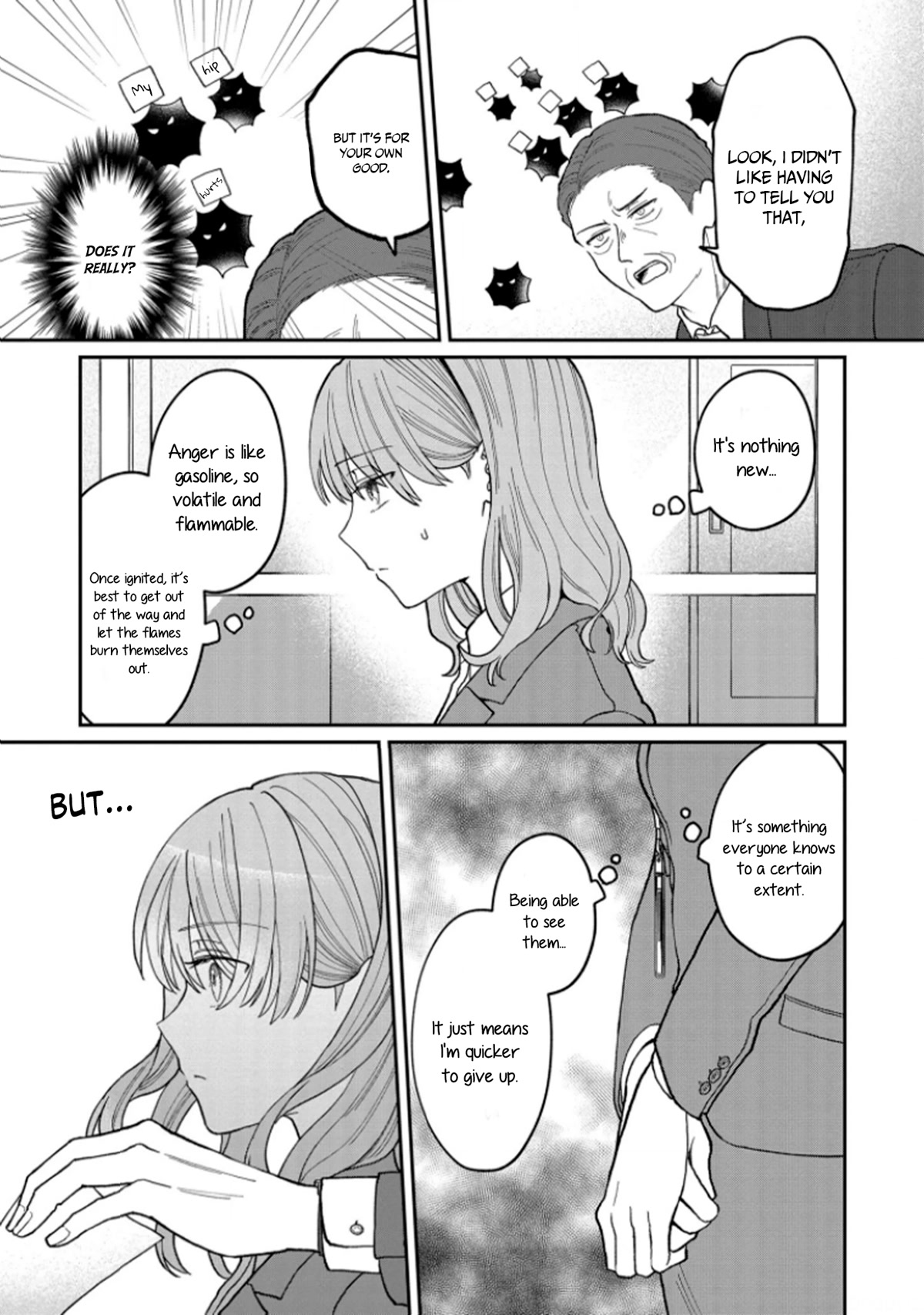 The New-Hire Who Could "Read" Emotions and the Unsociable Senpai - chapter 3 - #3