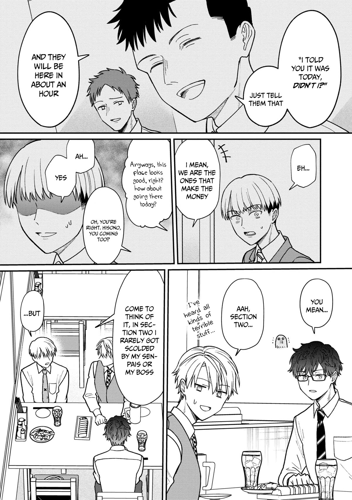 The New-Hire Who Could "Read" Emotions and the Unsociable Senpai - chapter 30 - #6