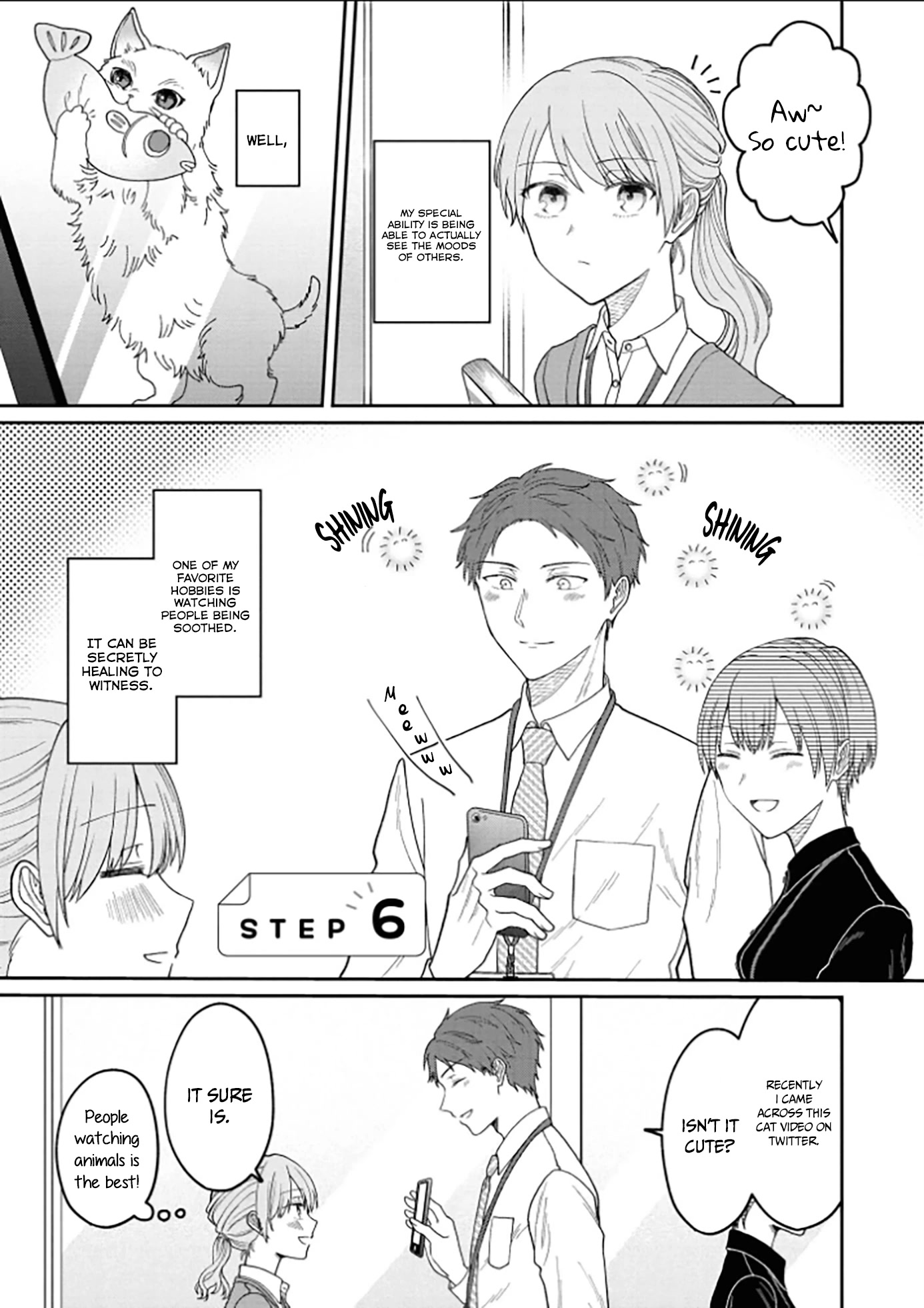The New-Hire Who Could "Read" Emotions and the Unsociable Senpai - chapter 6 - #1
