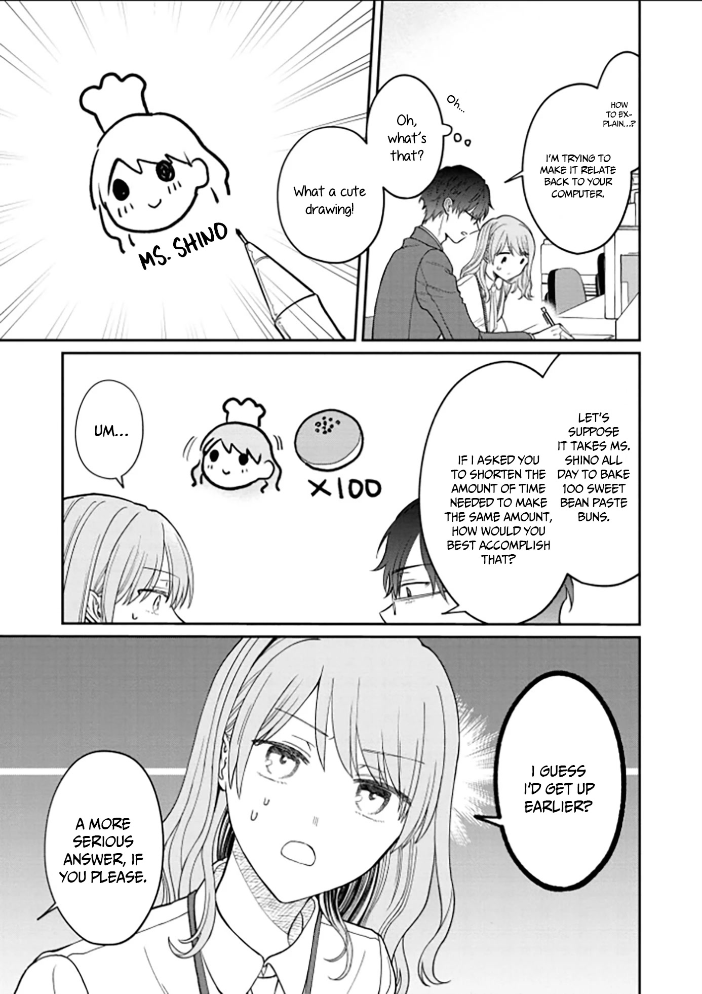 The New-Hire Who Could "Read" Emotions and the Unsociable Senpai - chapter 7 - #3