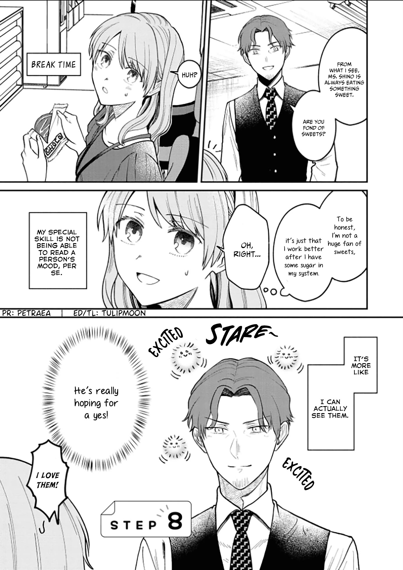The New-Hire Who Could "Read" Emotions and the Unsociable Senpai - chapter 8 - #1