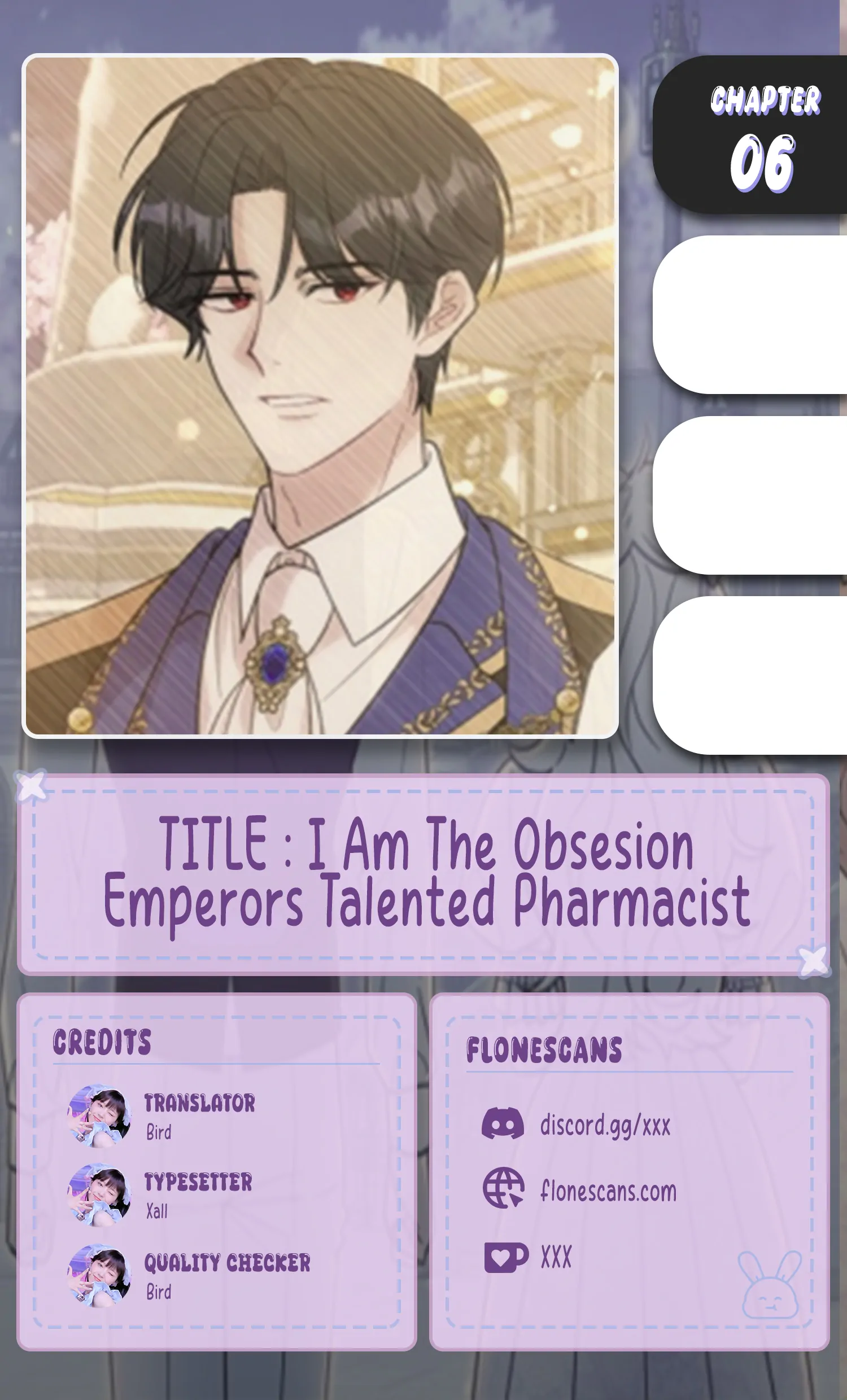 The Obsessive Emperor’s Capable Pharmacist - chapter 6 - #1