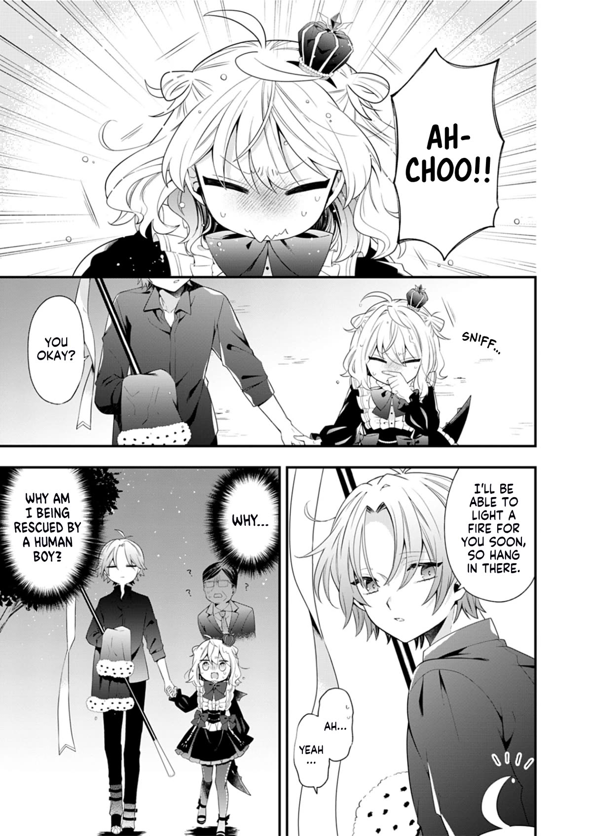 The Old Man That Was Reincarnated as a Young Girl in the Demon World Wants to Become the Demon Lord for the Sake of Peace - chapter 2 - #1